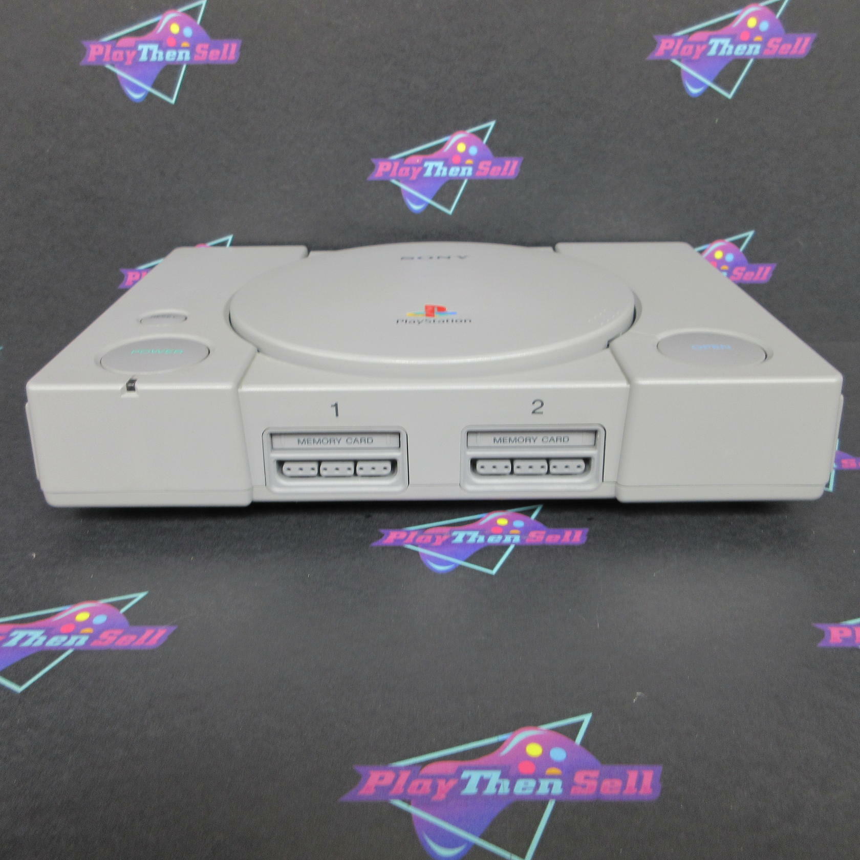 Playstation 1 Console PS1 + OEM Controller / Cables Tested - Good