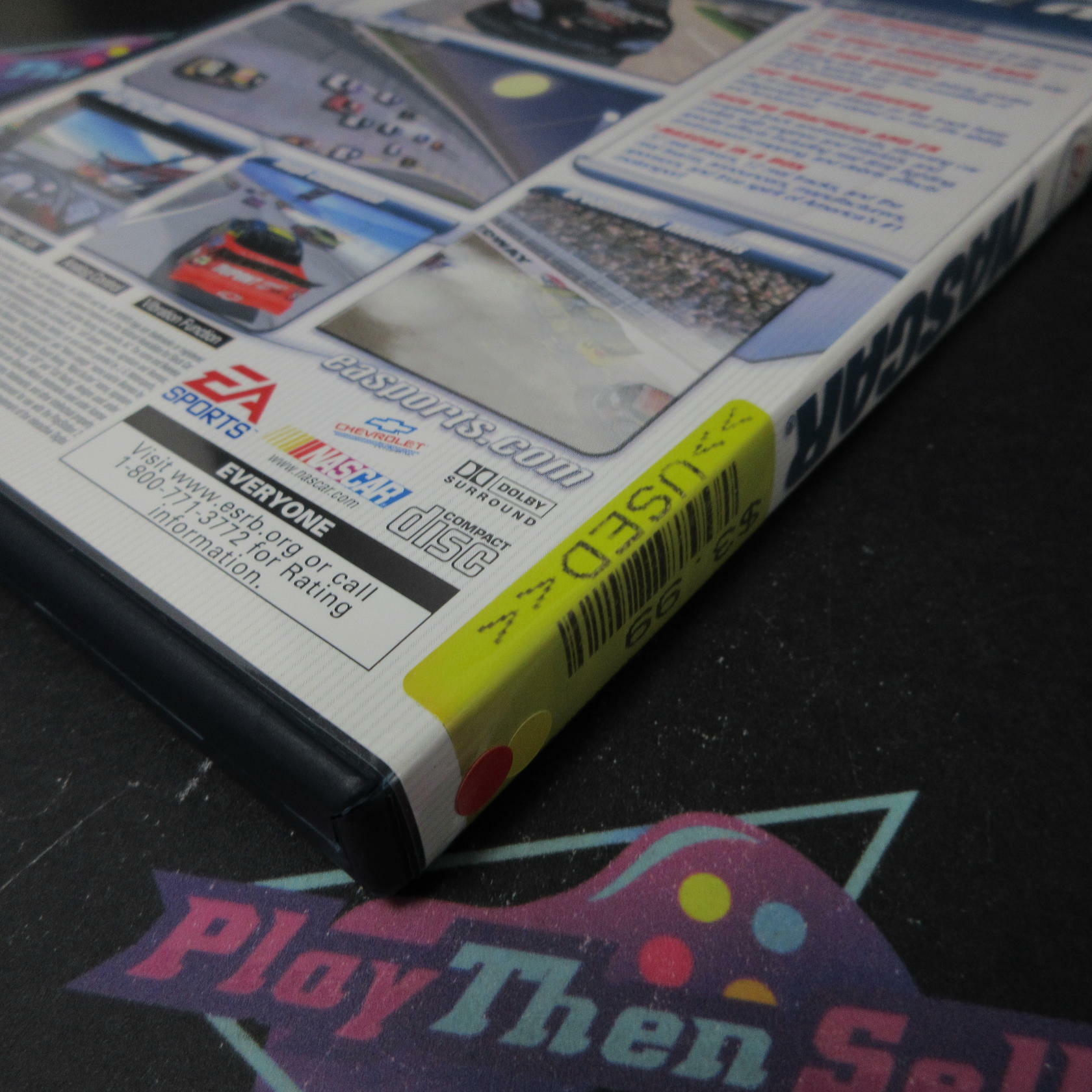 NASCAR 2001 + Reg Card PS2 PlayStation 2 AD Complete CIB - Very Good