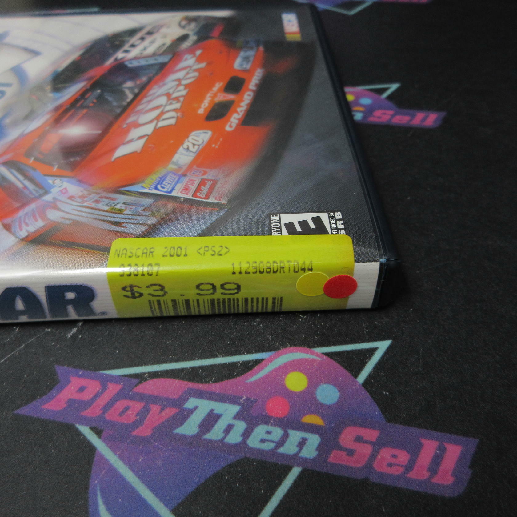 NASCAR 2001 + Reg Card PS2 PlayStation 2 AD Complete CIB - Very Good