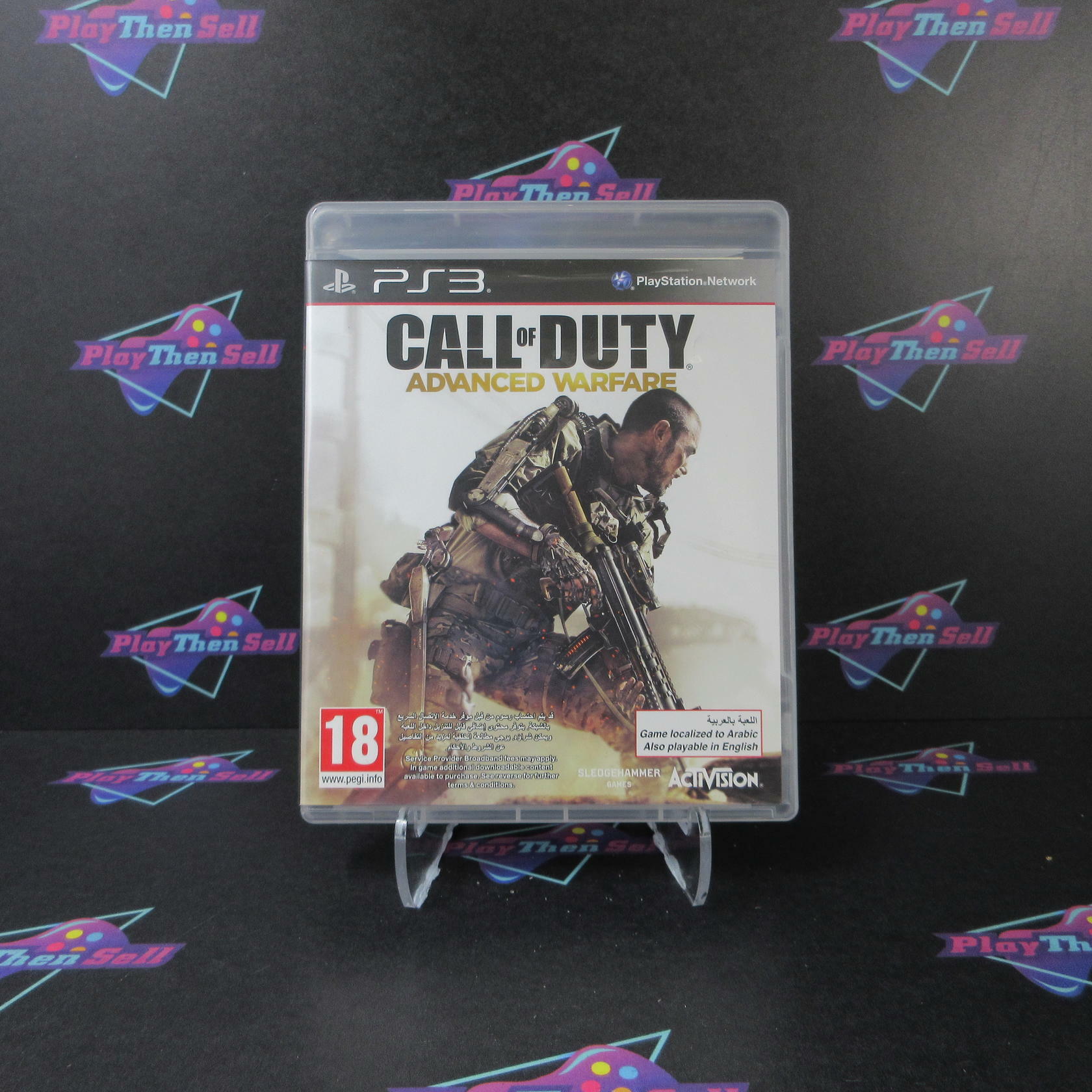 Call of Duty Advanced Warfare PAL PS3 PlayStation 3 AD Complete CIB - Very Good