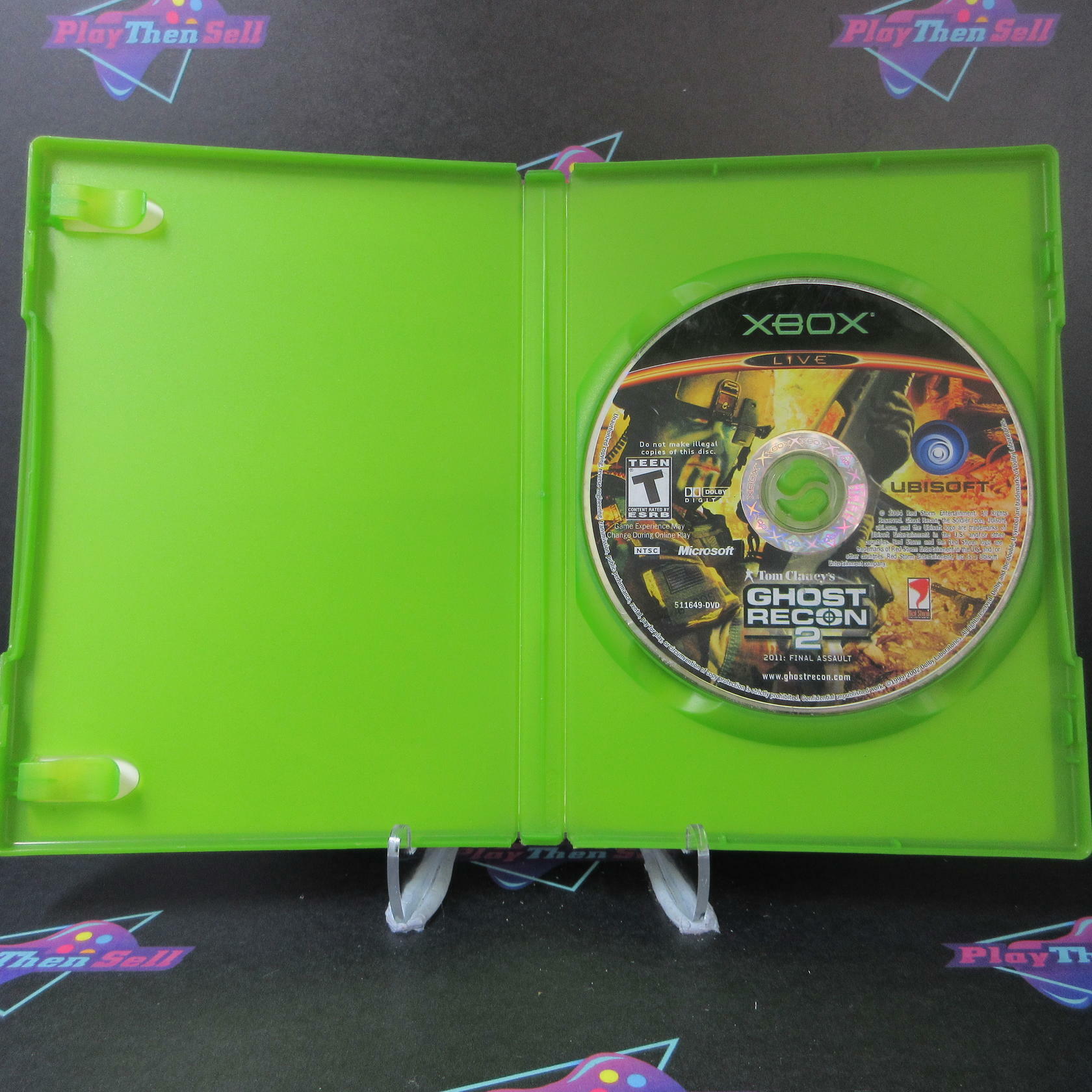 Tom Clancy's Ghost Recon 2 2011 Final Assault Xbox AD/NM - Very Good