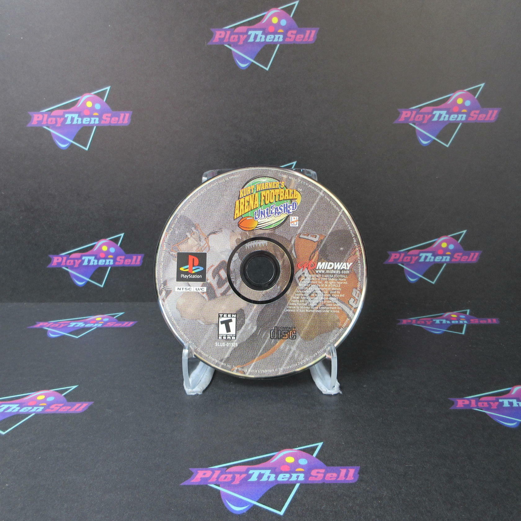 Kurt Warner's Arena Football Unleashed PS1 PlayStation 1 Disc Only - Very Good