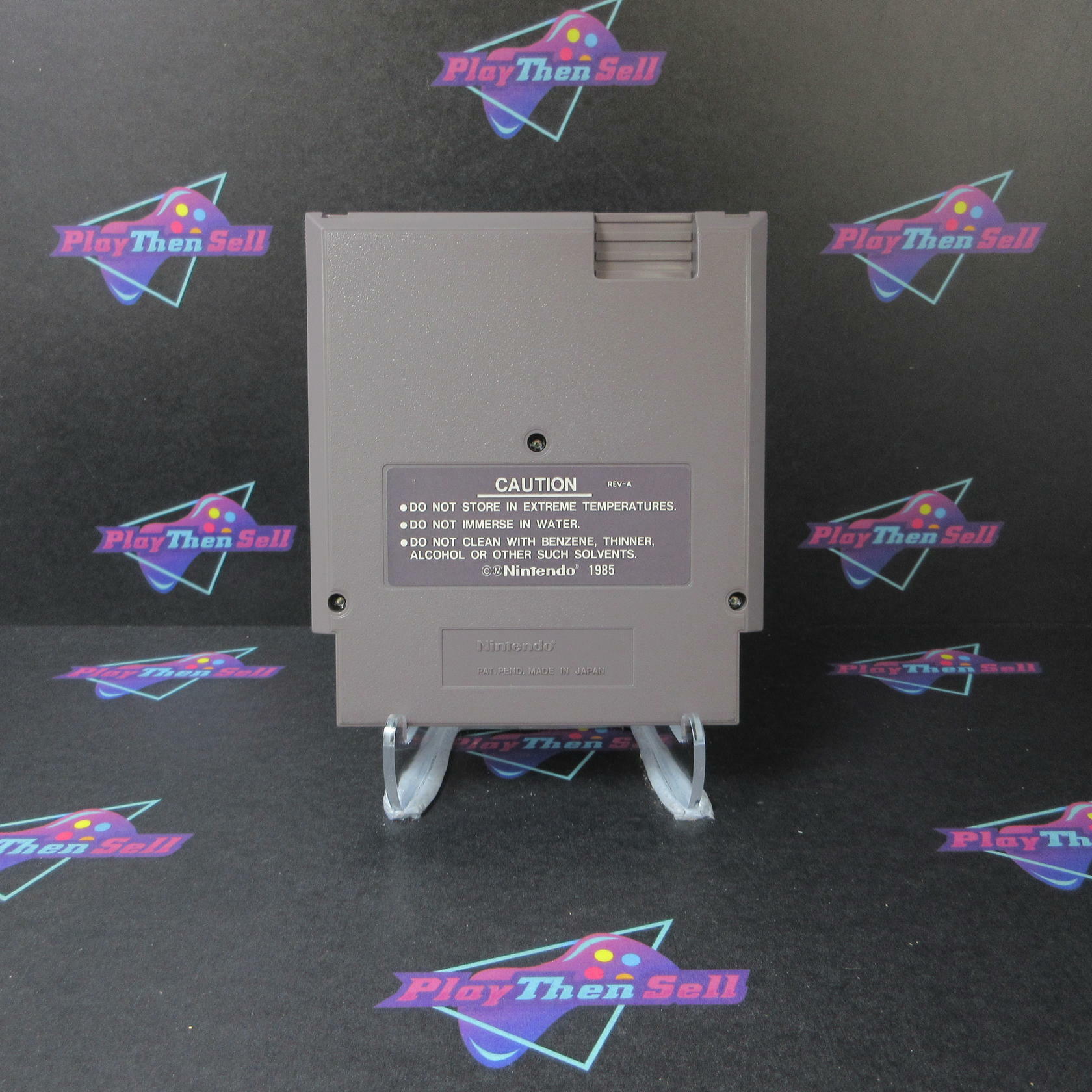 Back to Future Nintendo NES Cart + Manual Authentic / Tested - Very Good