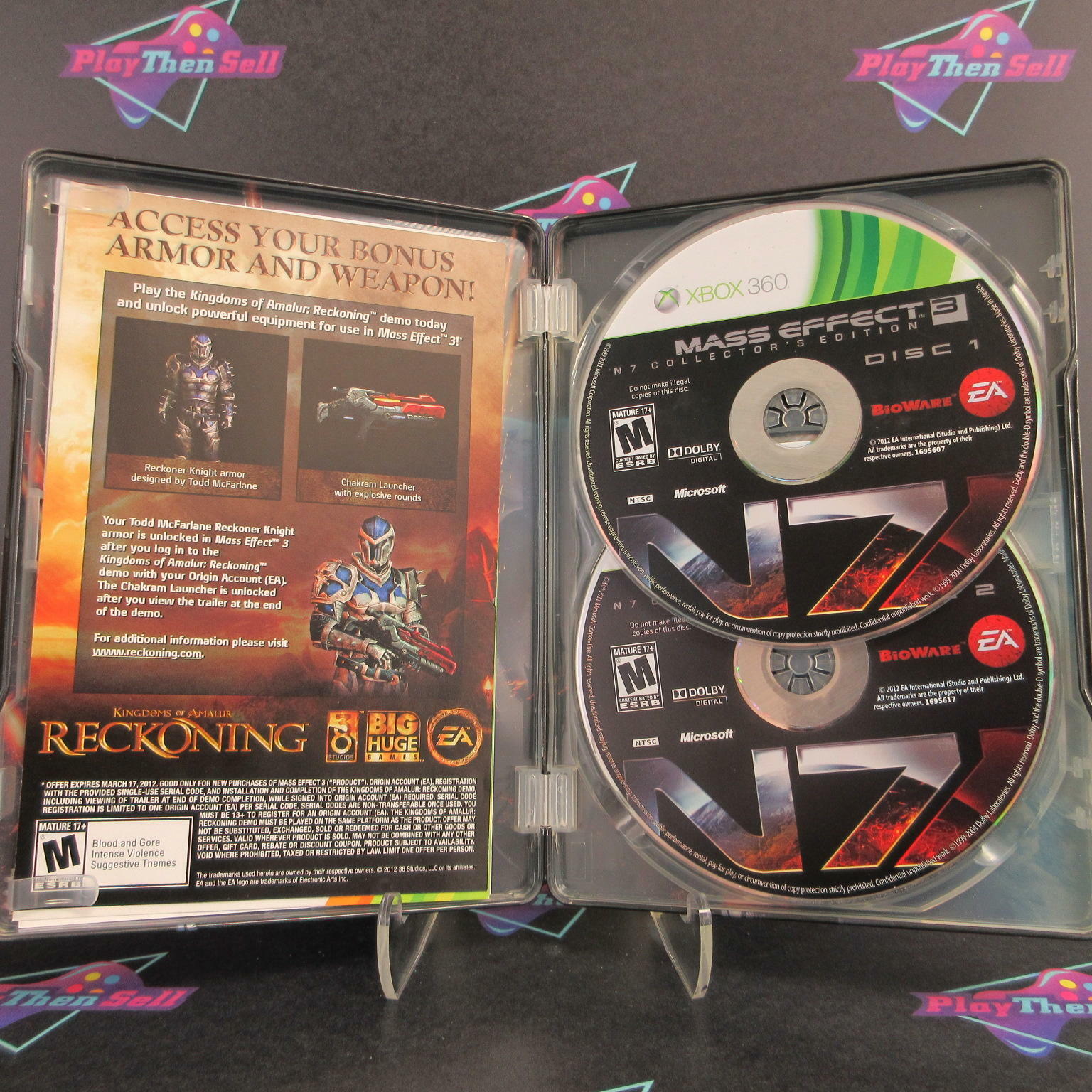 Mass Effect 3 Collector's Ed Xbox 360 DD - Very Good