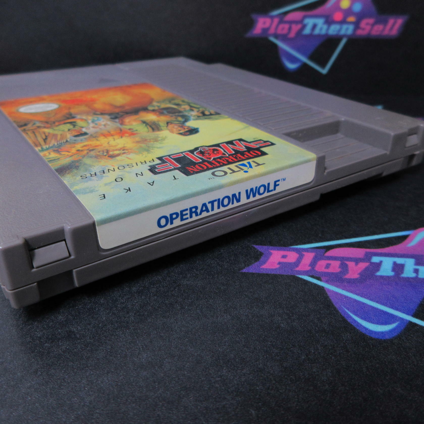 Operation Wolf Nintendo NES Cartridge Authentic / Tested - Very Good