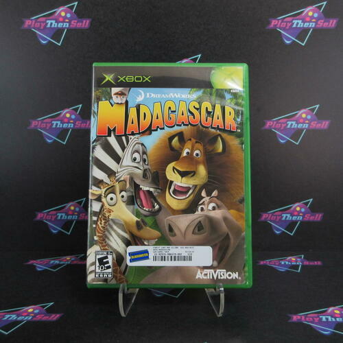 Madagascar Xbox MD Complete CIB - Very Good