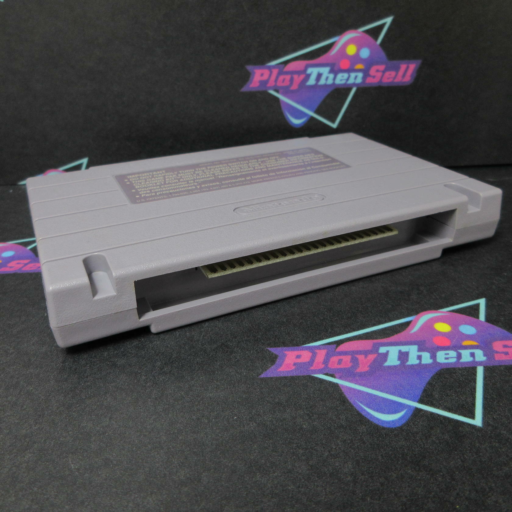 Super Play Action Football Nintendo SNES Cartridge Only Authentic / Tested - Very Good