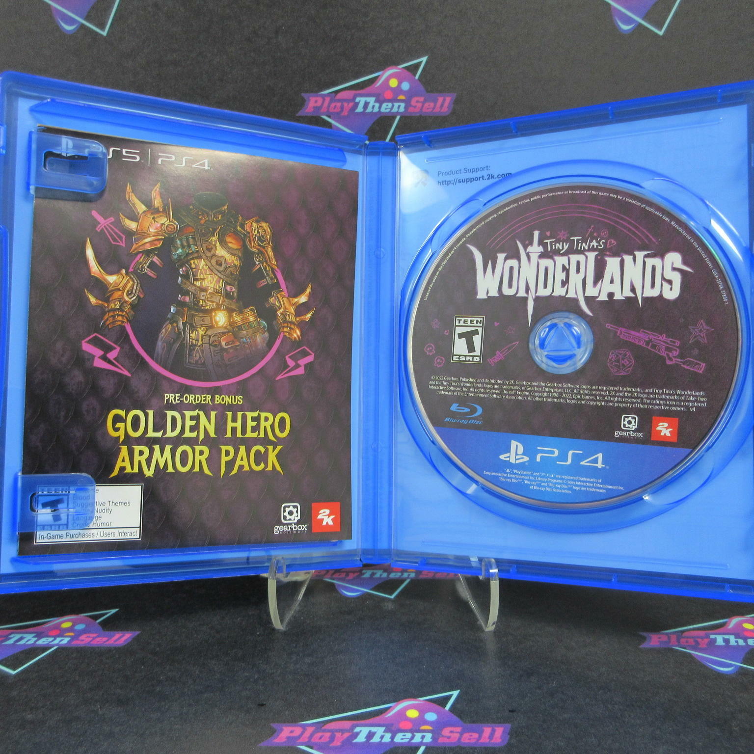 Tiny Tina's Wonderlands PS4 PlayStation 4 - Like New
