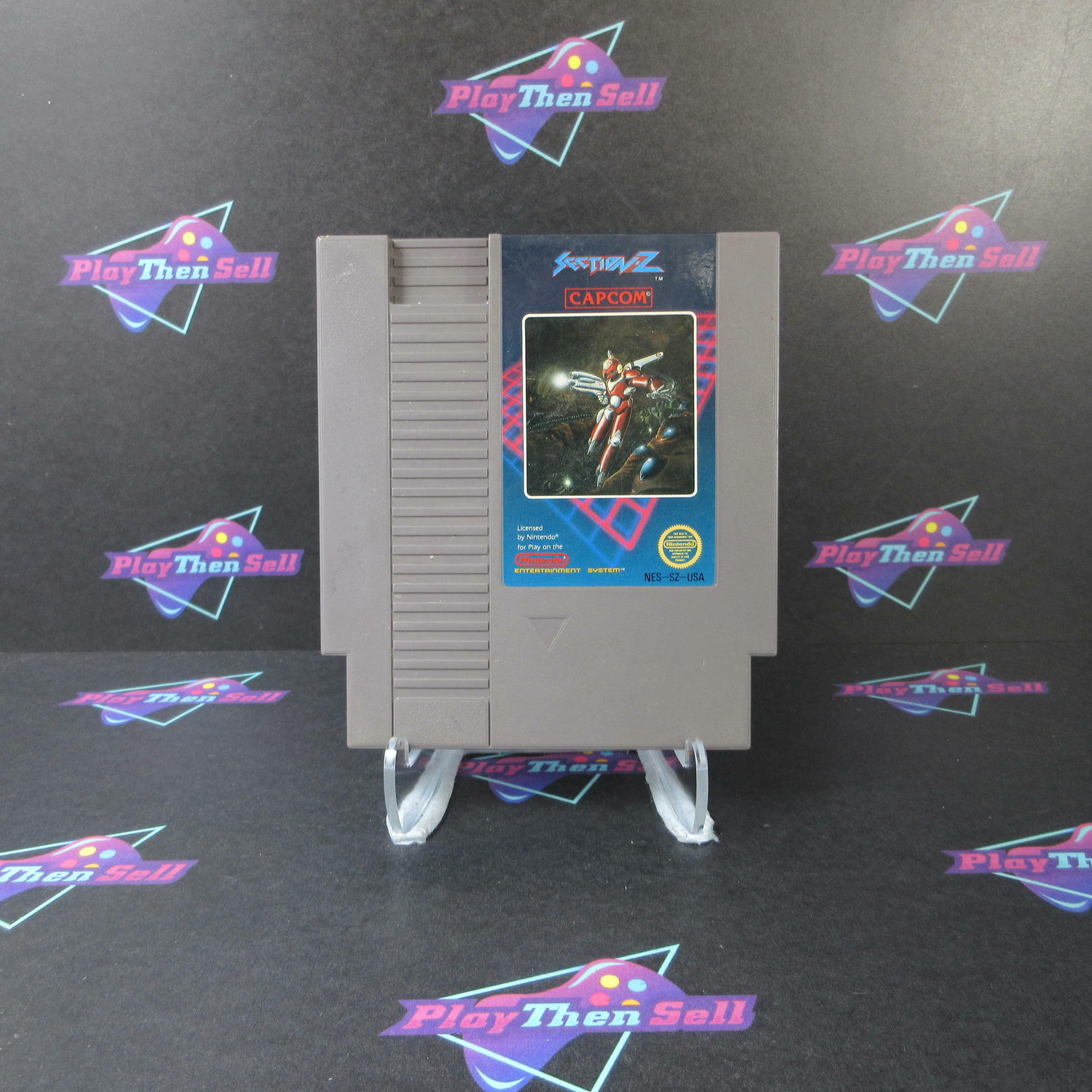 Section Z Nintendo NES Cartridge Only AD Authentic / Tested 5 Screw - Very Good