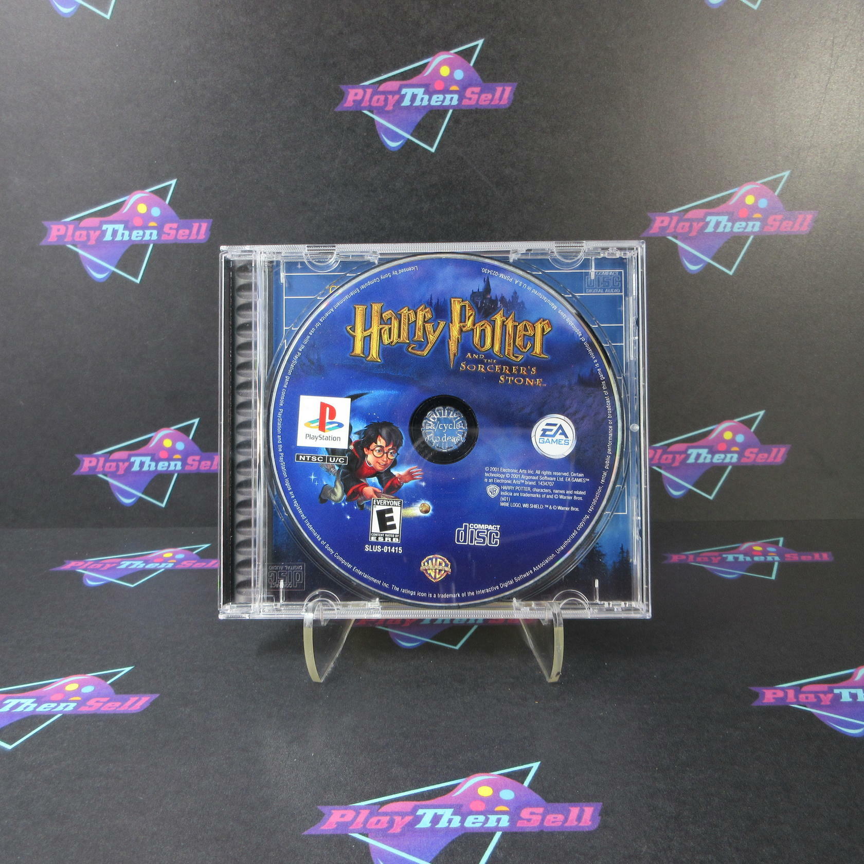 Harry Potter and the Sorcerer's Stone PS1 PlayStation 1 - Very Good