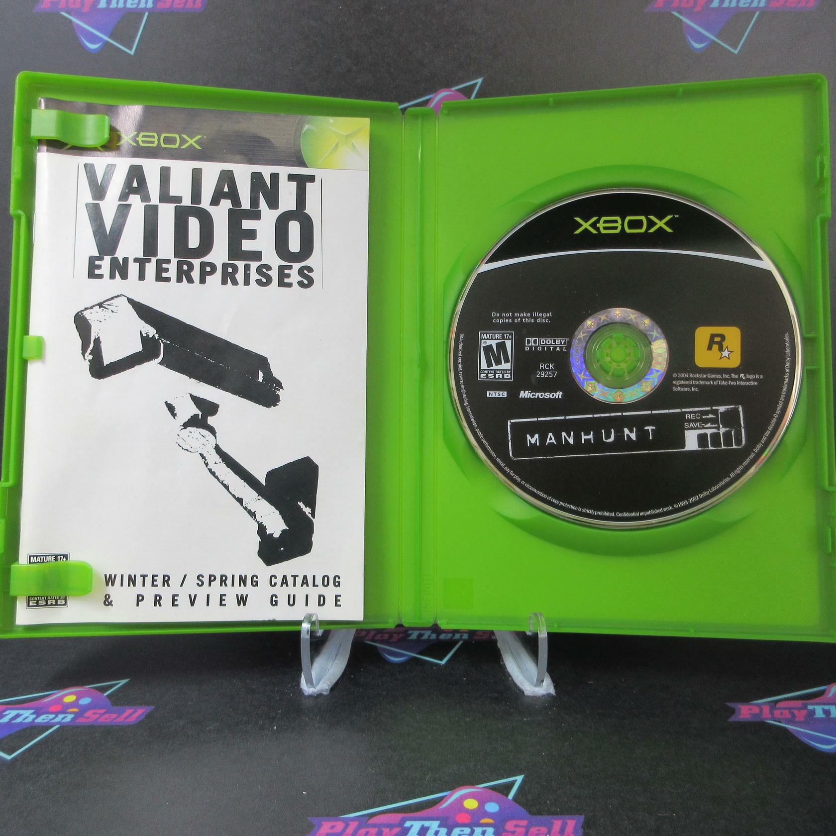 Manhunt Xbox AD Complete CIB - Very Good