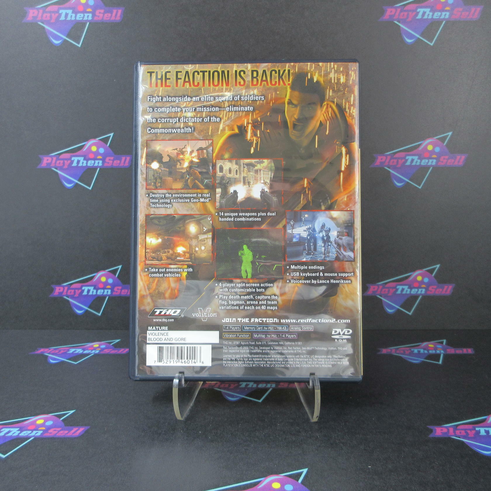 Red Faction II PS2 Playstation 2 - Like New