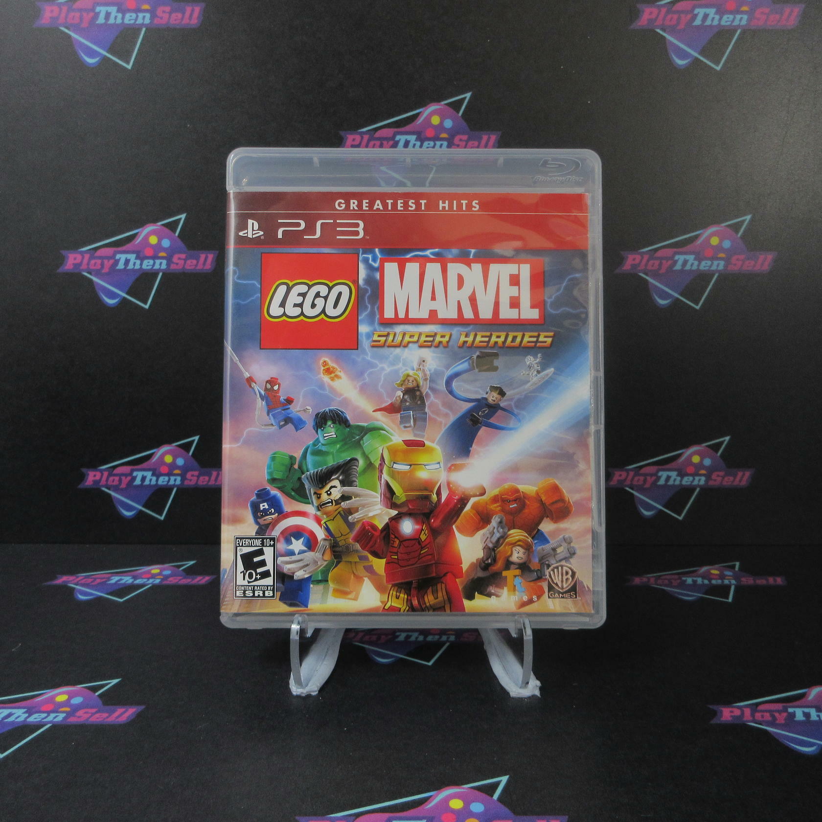 Lego Marvel Super Heroes PS3 PlayStation 3 Greatest Hits - Like New