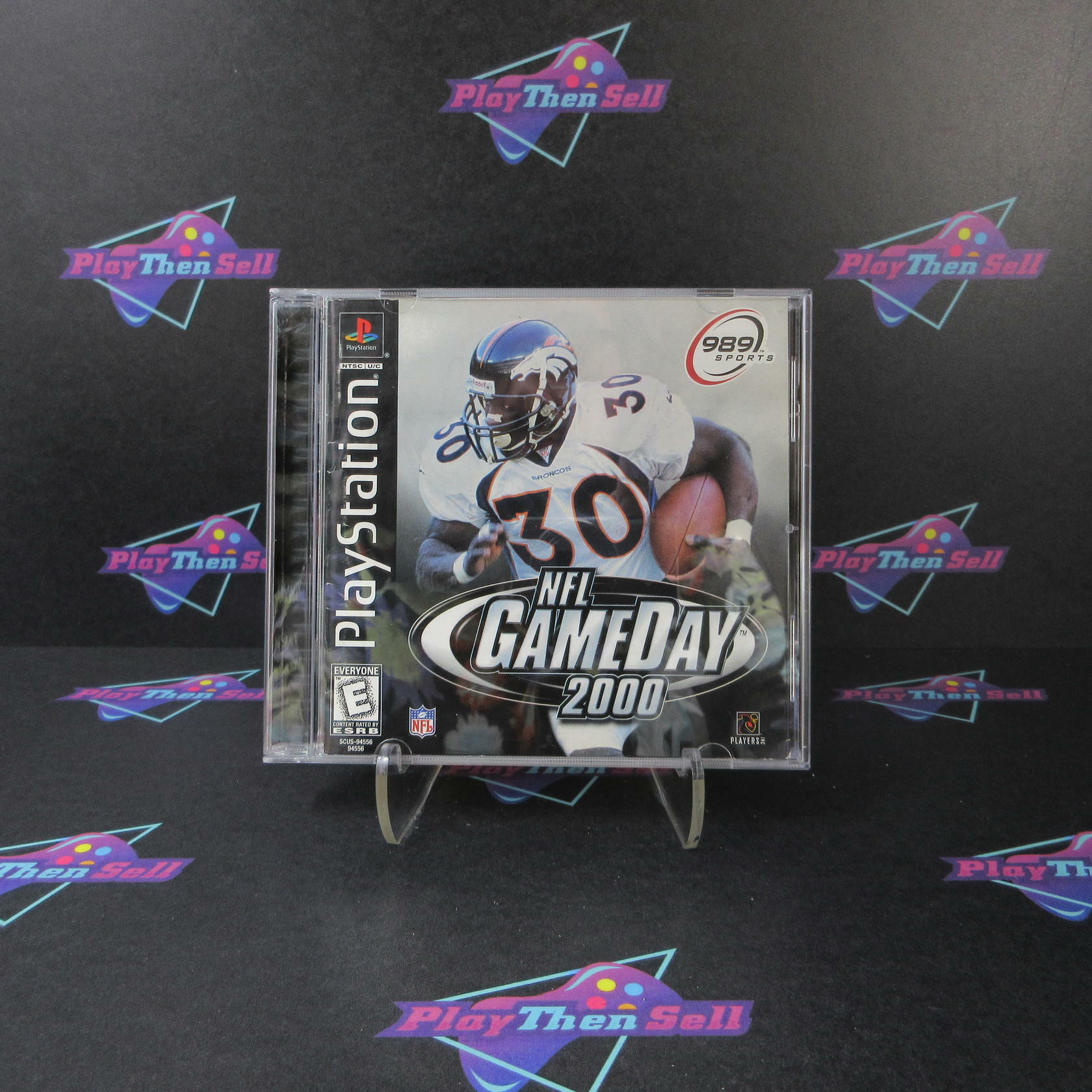 NFL GameDay 2000 + Reg Card PS1 PlayStation 1 MD Complete CIB - Very Good