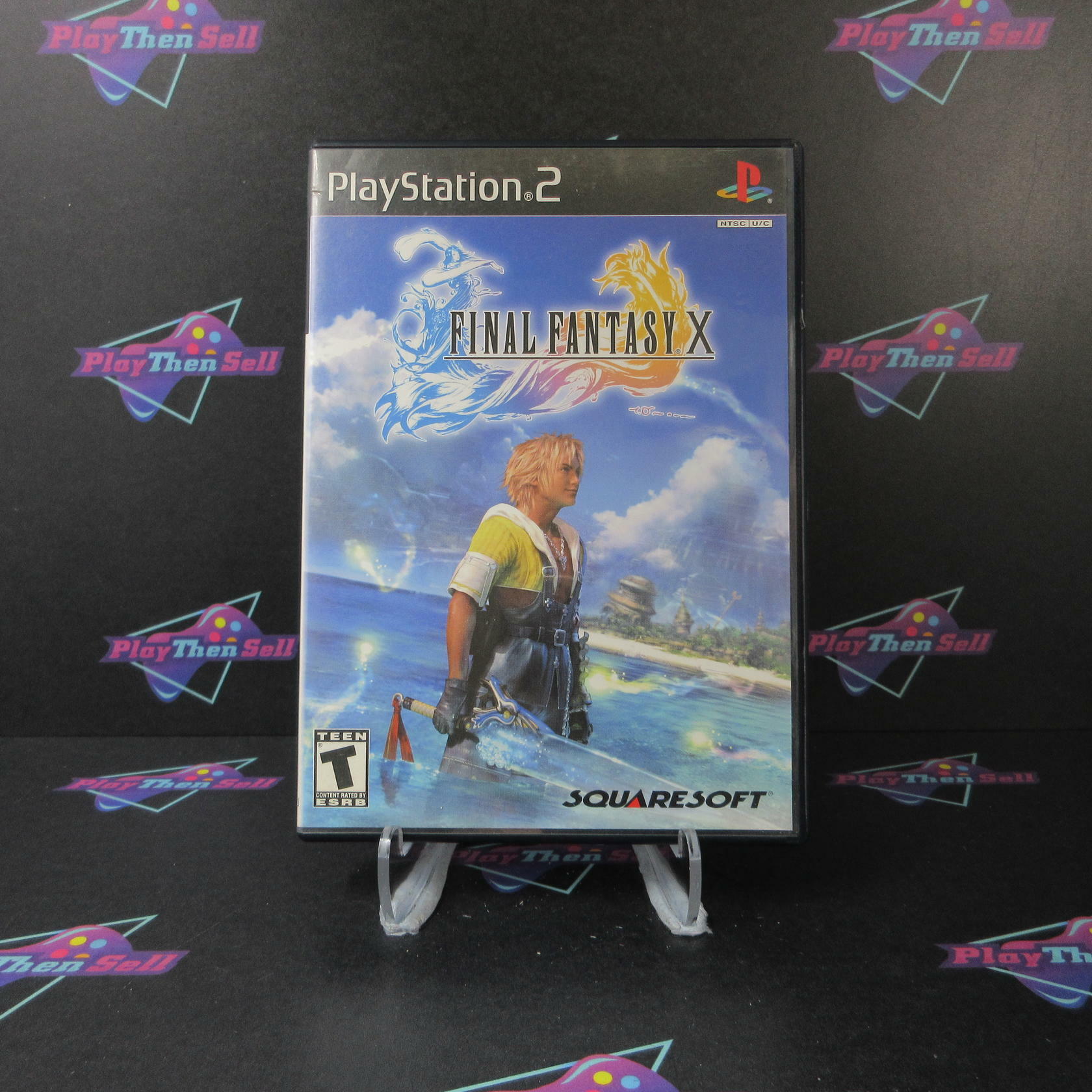 Final Fantasy X PS2 PlayStation 2 AD/NM - Very Good