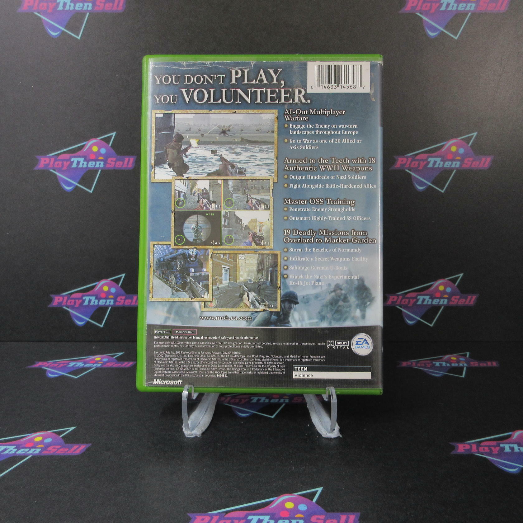 Medal of Honor Frontline Xbox AD/NM - Very Good