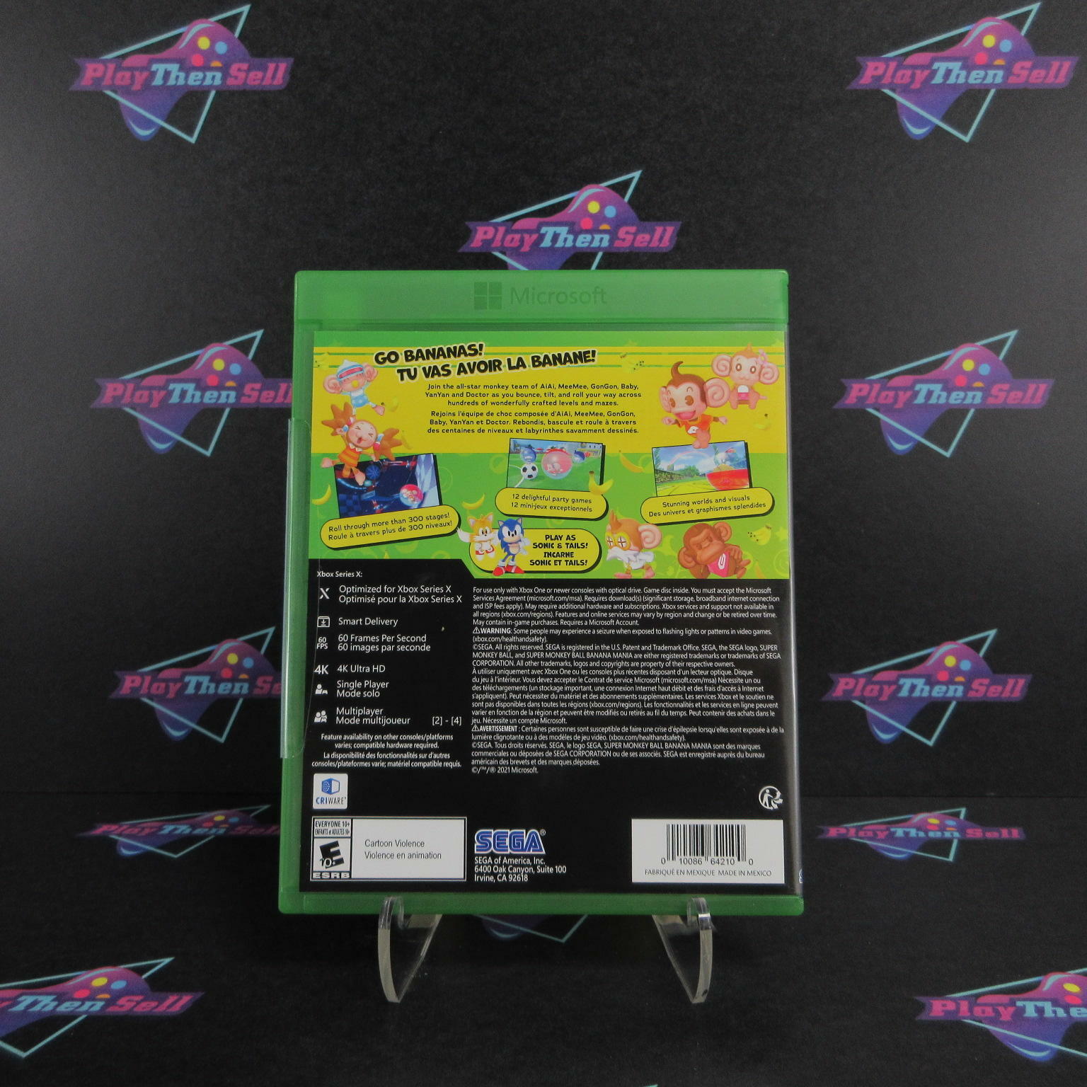 Super Monkey Ball Banana Mania Xbox Series X - Like New