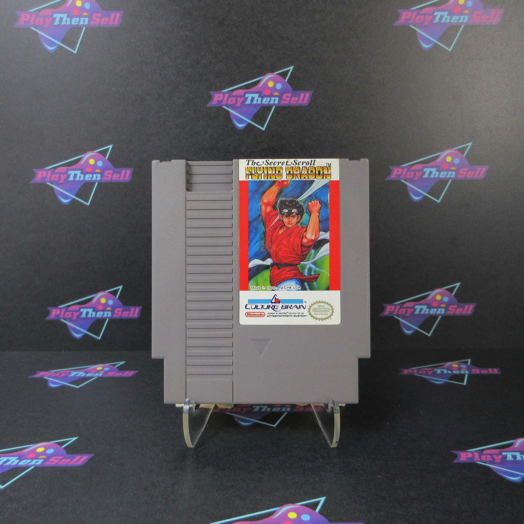 Flying Dragon The Secret Scroll Nintendo NES Cartridge Only AD - Very Good