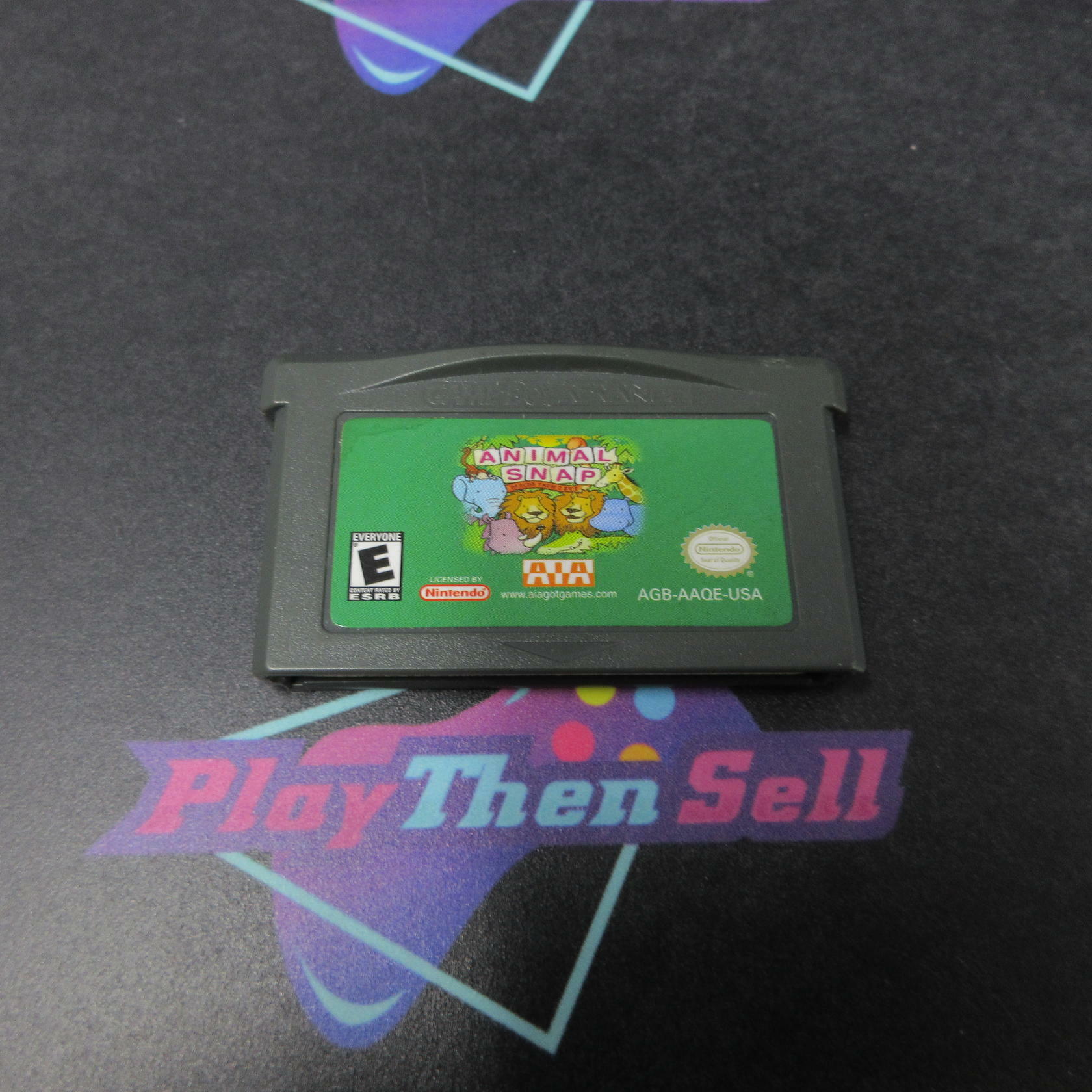 Animal Snap Gameboy Advance Cart Only Authentic / Tested - Very Good