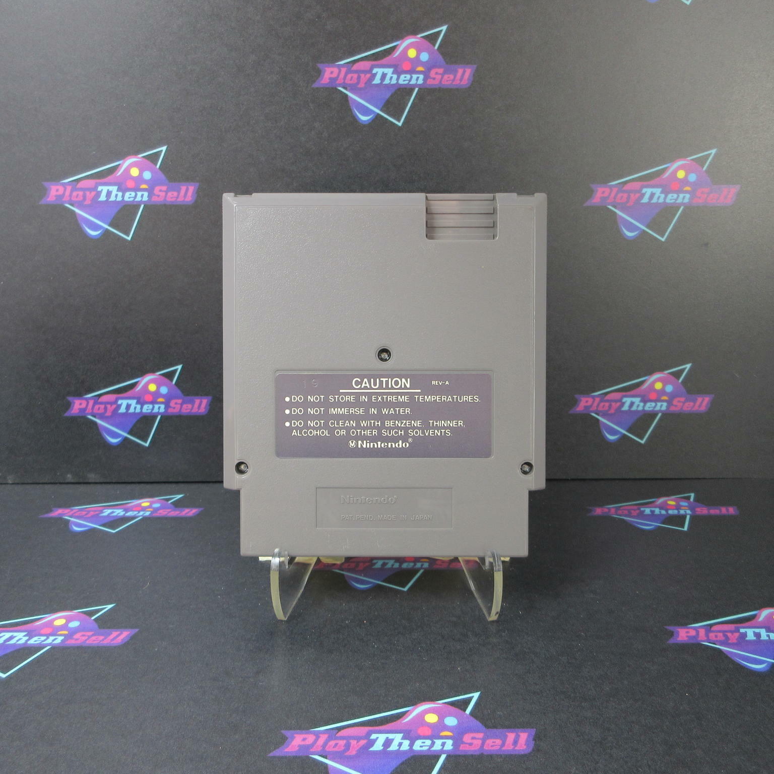 Metal Gear Nintendo NES Cartridge Only Authentic / Tested - Very Good