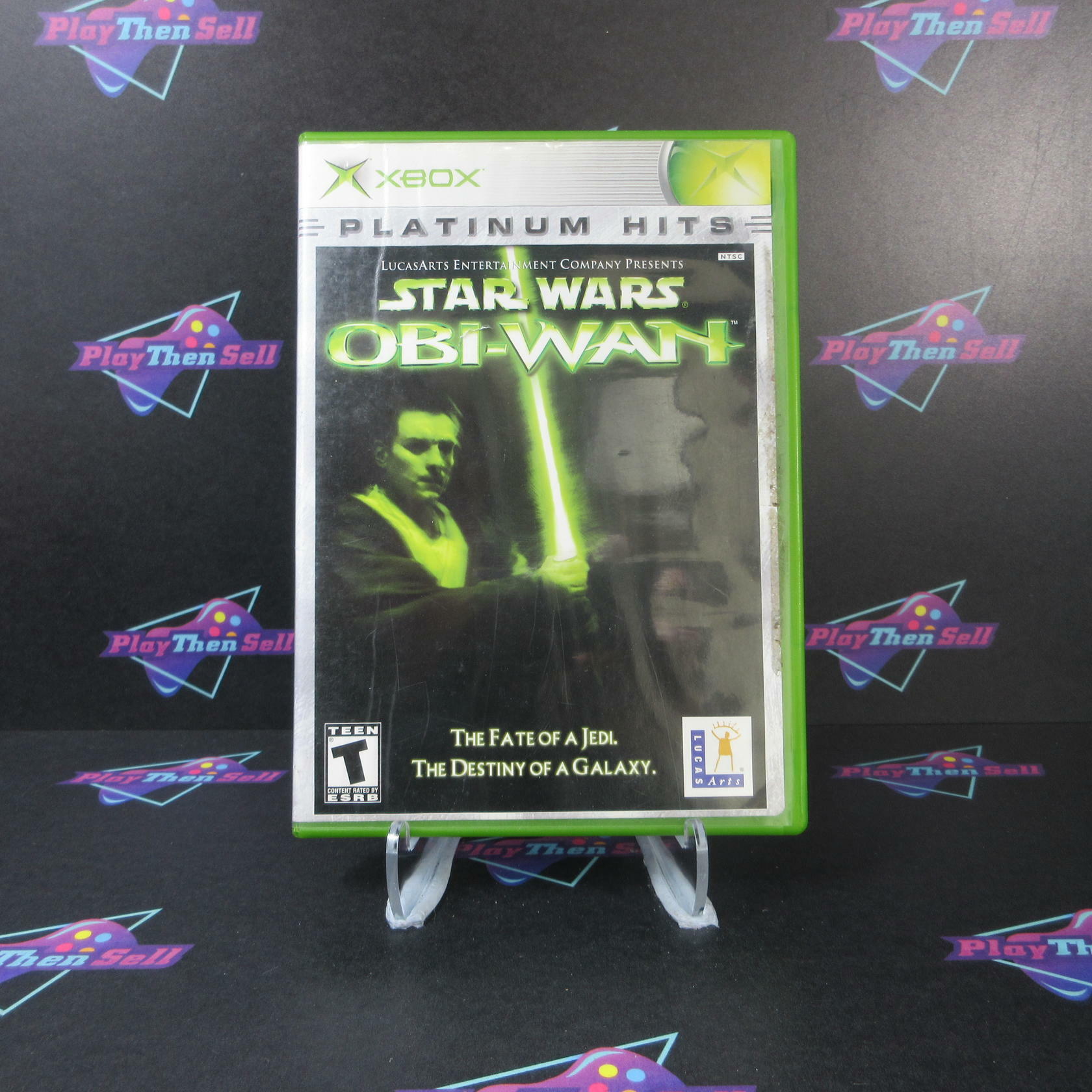 Star Wars Obi-Wan Platinum Hits Xbox AD/NM - Very Good