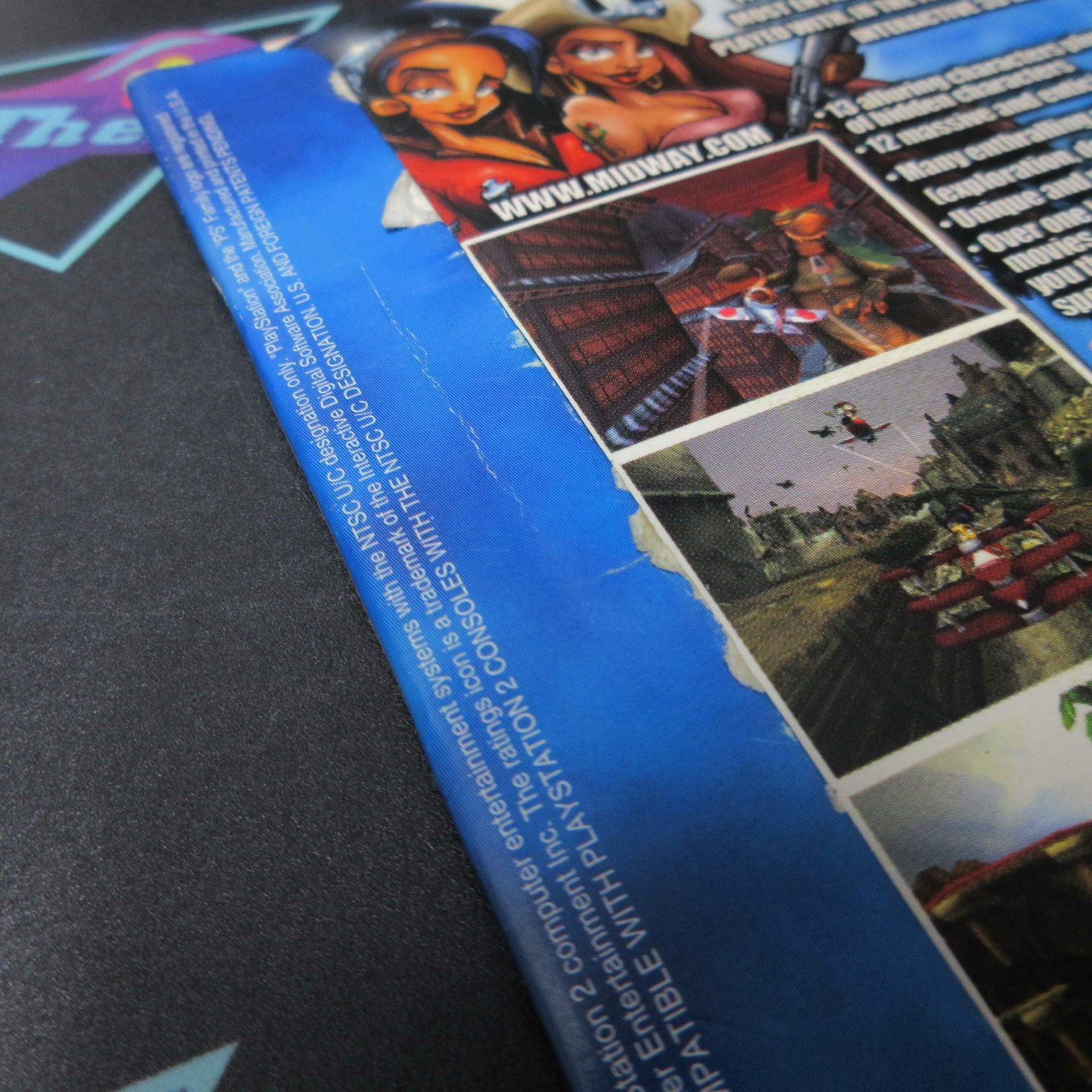 PlayStation 2 Freaky Flyers Demo Disc Sony PS2 AD - Very Good