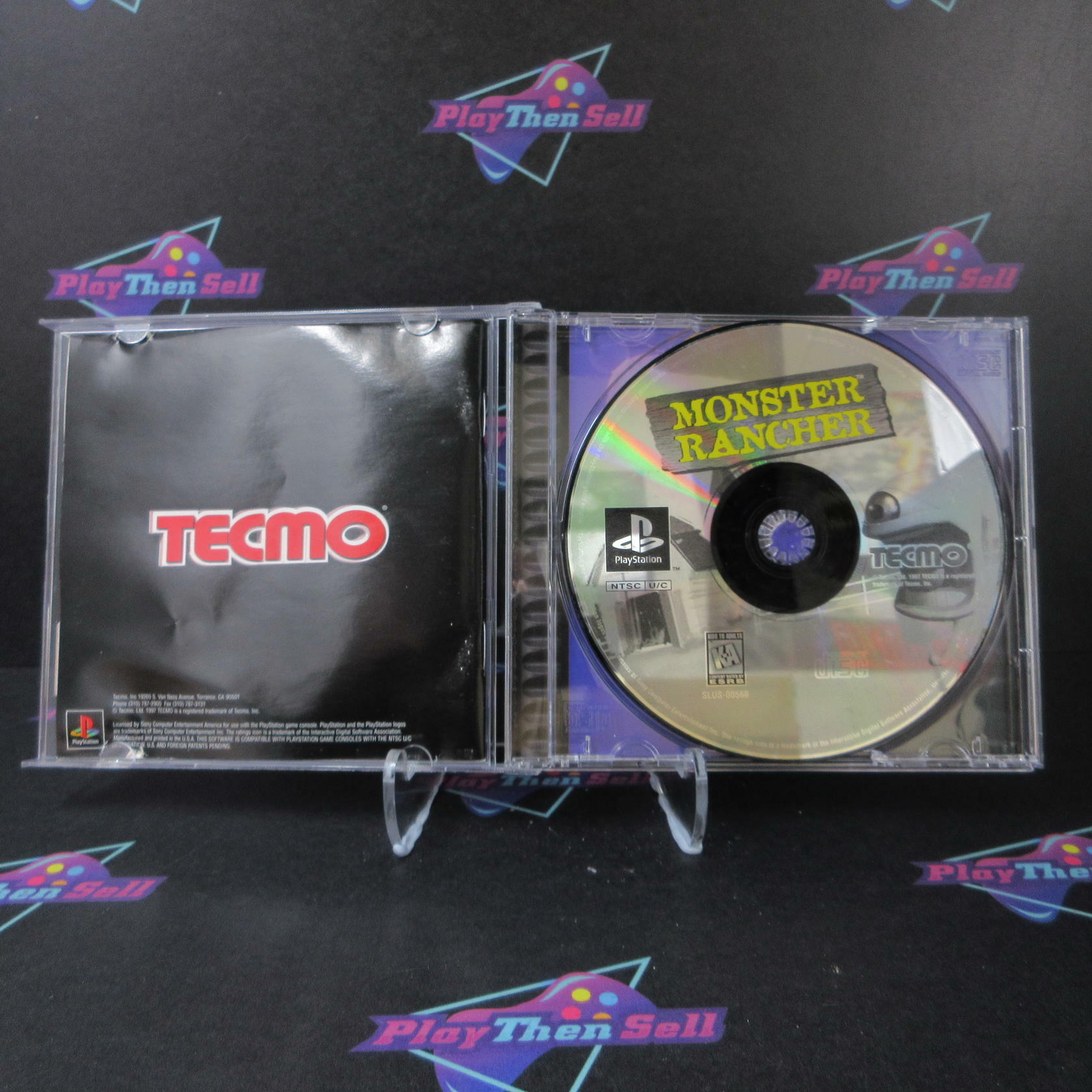 Monster Rancher + Reg Card PS1 PlayStation 1 MD Complete CIB - Very Good