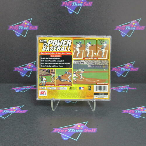 Triple Play 2000 + Reg Card PS1 PlayStation 1 DD Complete CIB - Very Good