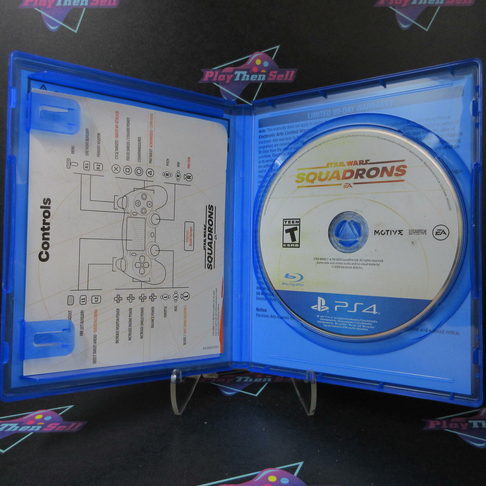 Star Wars Squadrons PS4 PlayStation 4 - Like New