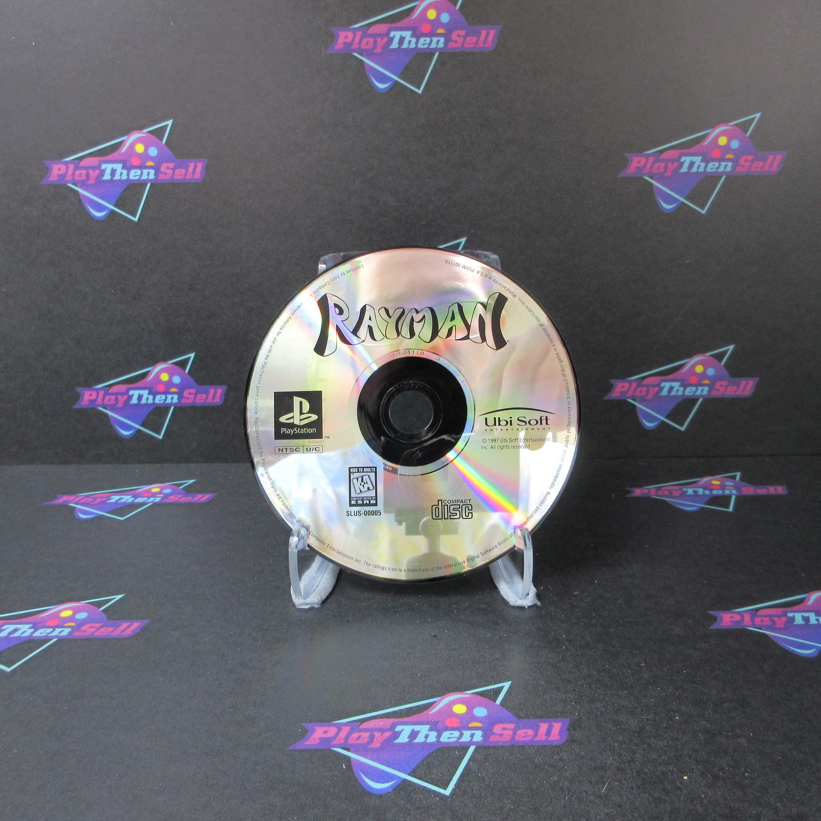 Rayman PS1 Playstation 1 GH Disc Only - Very Good