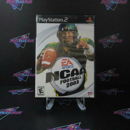 NCAA Football 2003 PS2 PlayStation 2 AD Complete CIB - Very Good