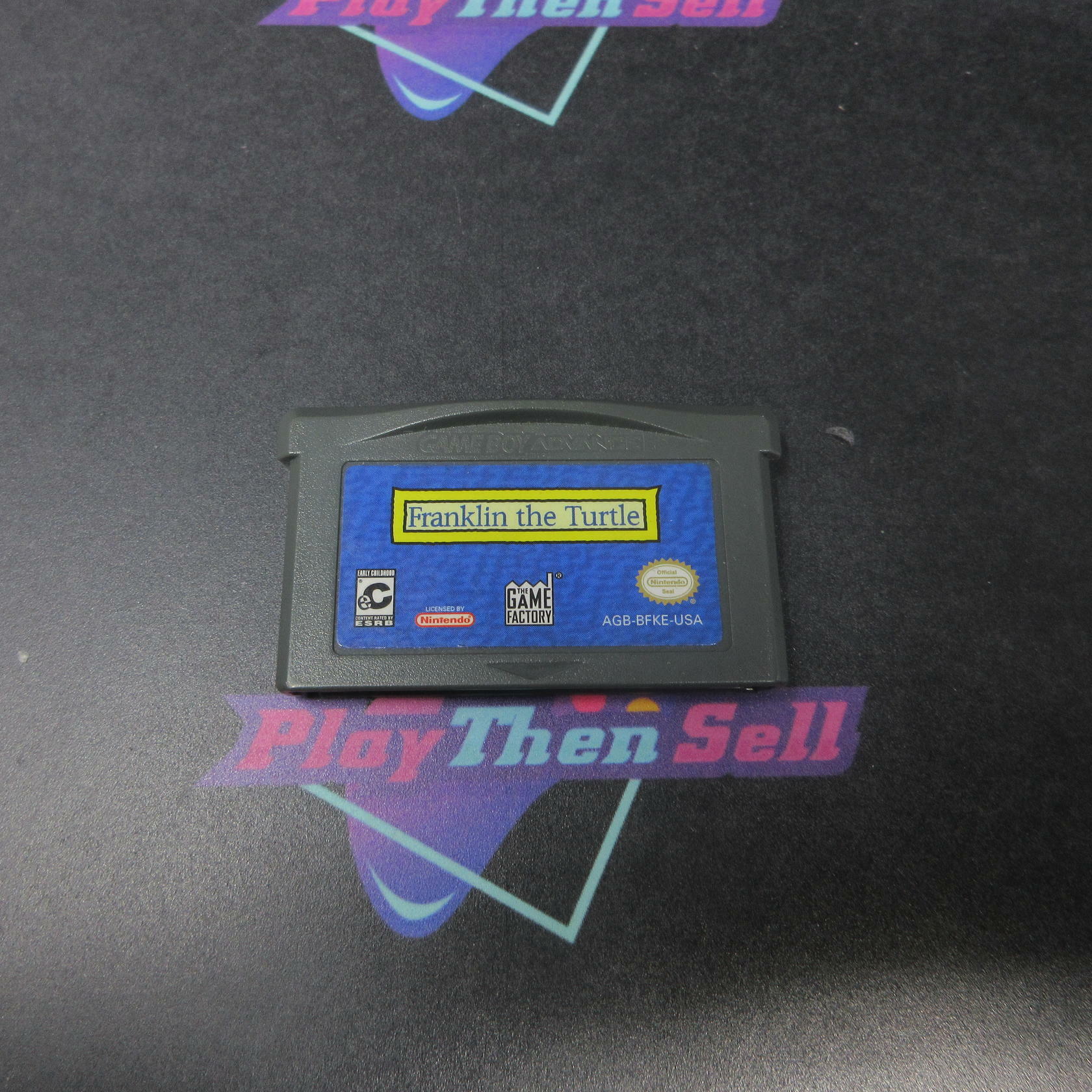 Franklin the Turtle GameBoy Advance Cart Only Authentic / Tested - Very Good