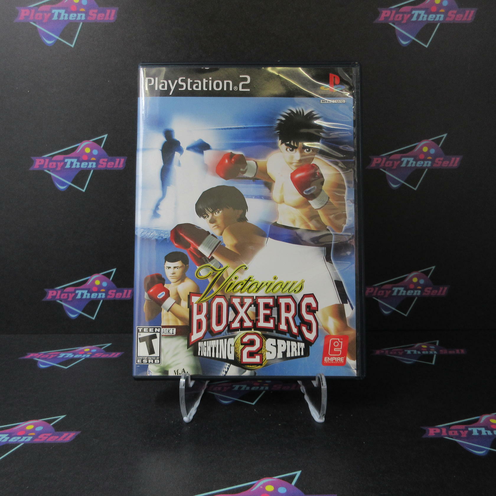 Victorious Boxers 2 Fighting Spirit PS2 PlayStation 2 - Like New