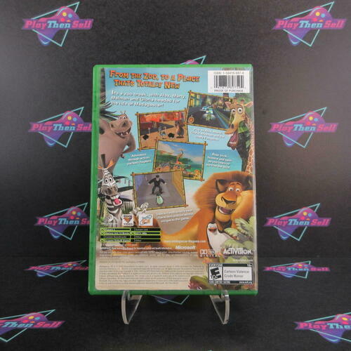 Madagascar Xbox MD Complete CIB - Very Good