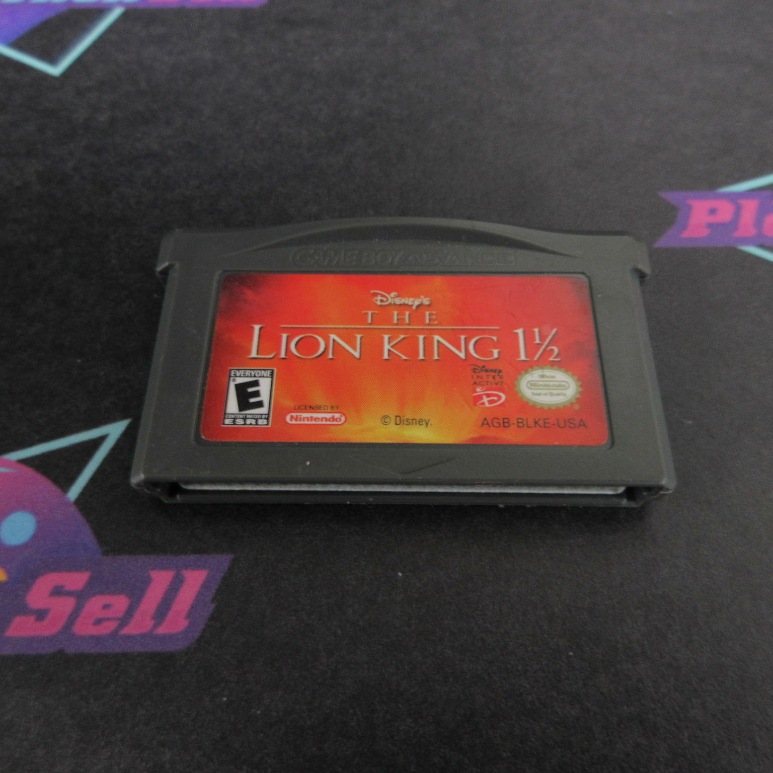 Lion King 1 1/2  Gameboy Advance Cartridge Only Authentic / Tested - Very Good
