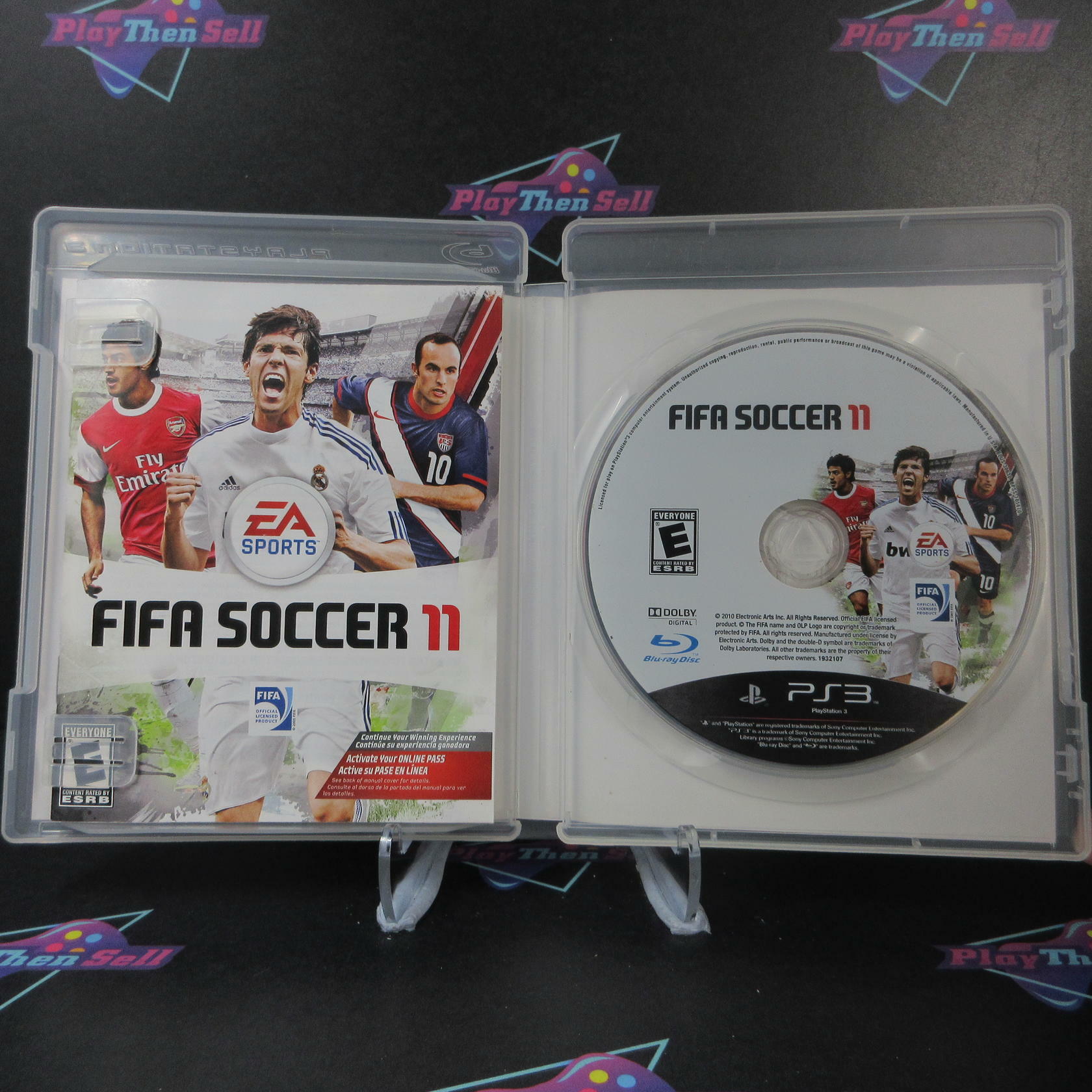 FIFA Soccer 11 PS3 PlayStation 3 AD Complete CIB - Very Good