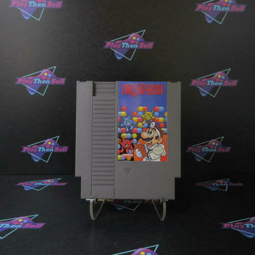Dr. Mario NES Nintendo Cart Only AD - Authentic / Tested - Very Good