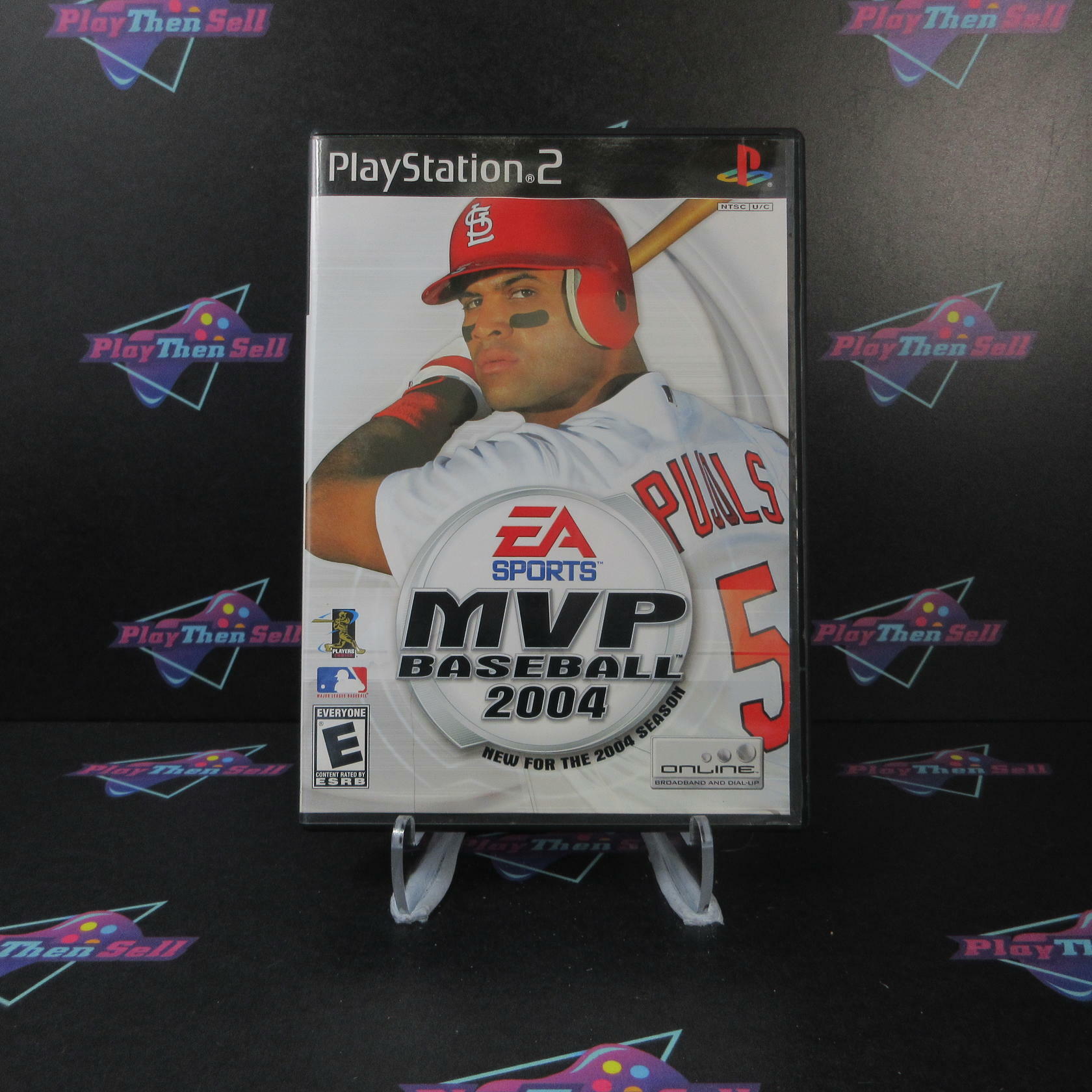 MVP Baseball 2004 PS2 PlayStation 2 AD Complete CIB - Very Good