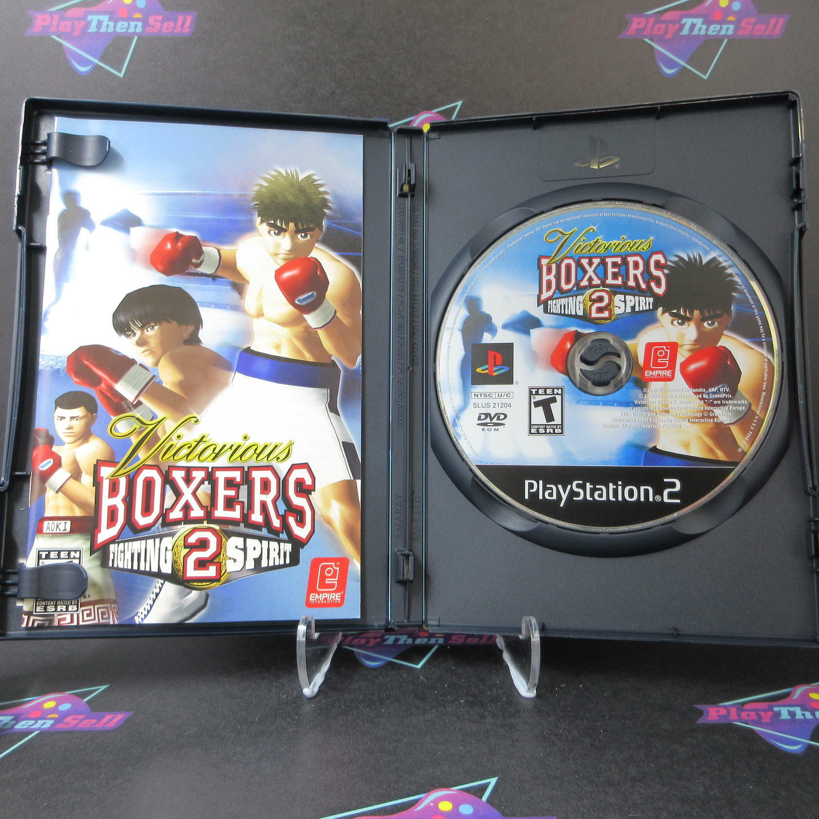 Victorious Boxers 2 Fighting Spirit PS2 PlayStation 2 - Like New