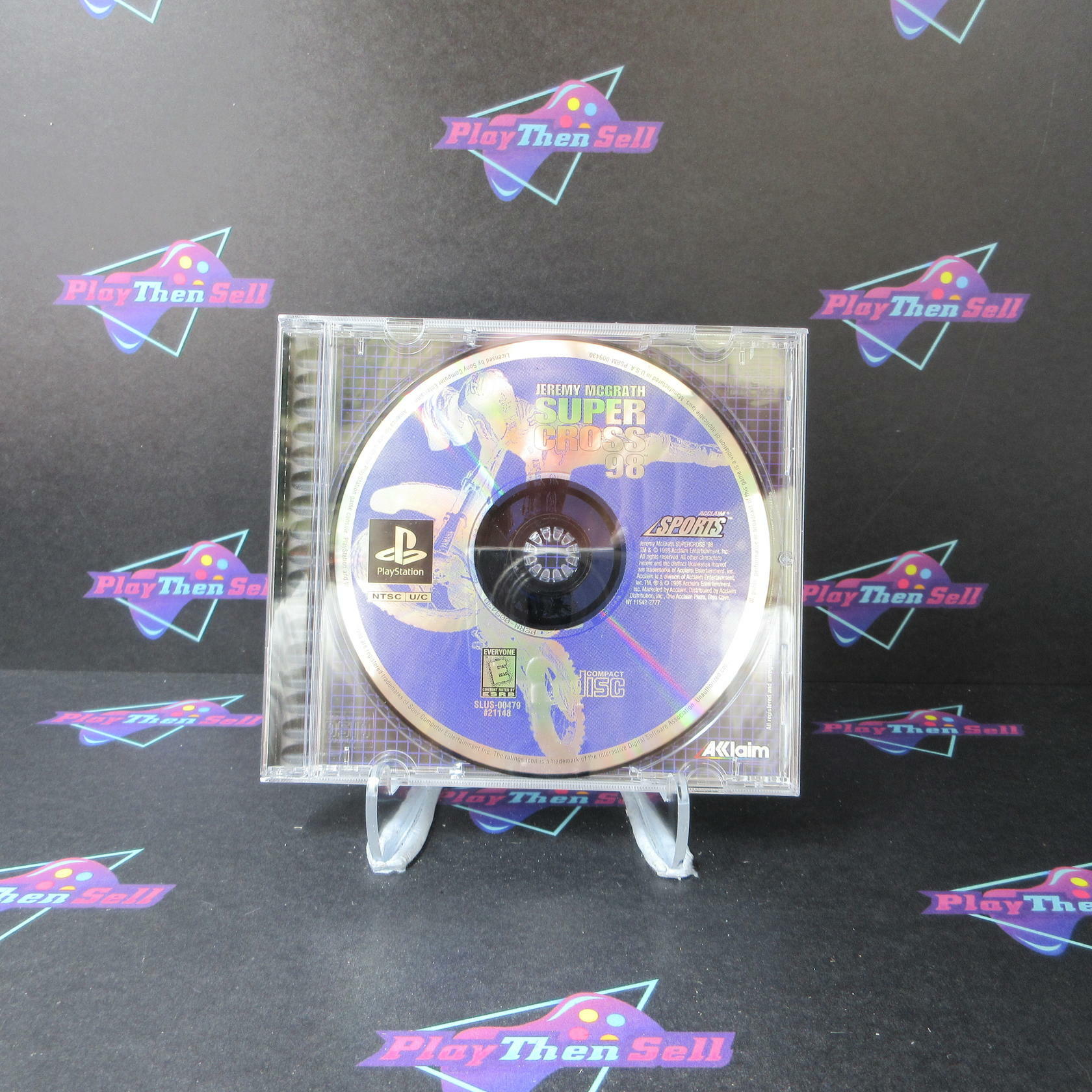 Jeremy McGrath Supercross  98 PS1 PlayStation 1 - Very Good