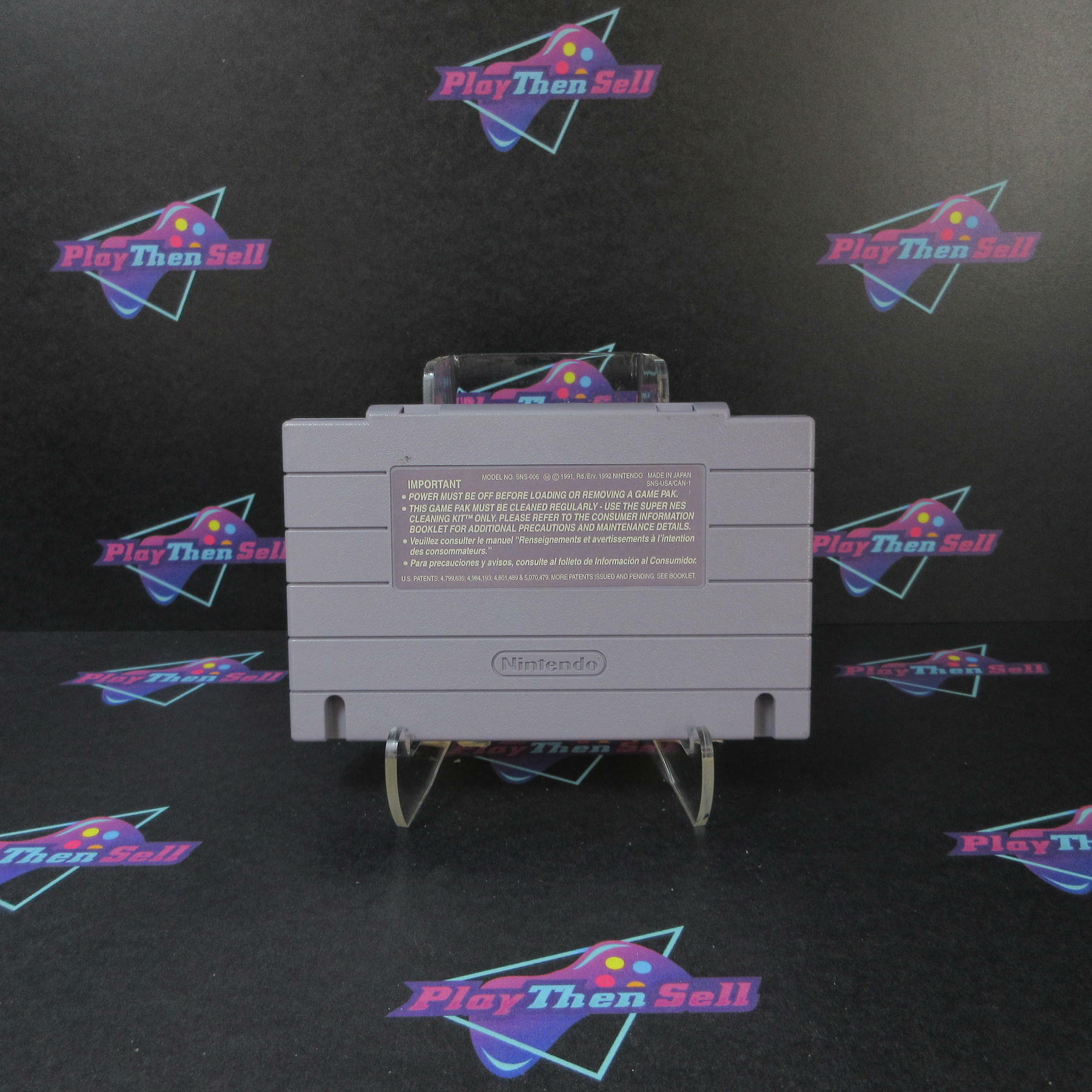 Pac-Attack SNES Super Nintendo SNES Cartridge Only - Very Good