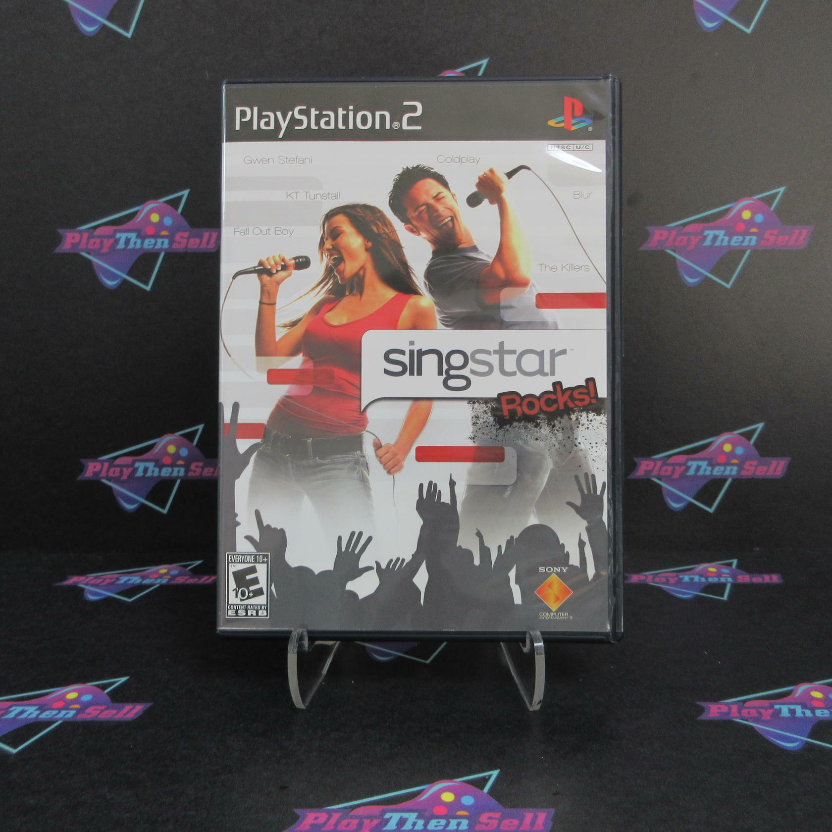 SingStar Rocks - PS2 PlayStation 2 - Very Good