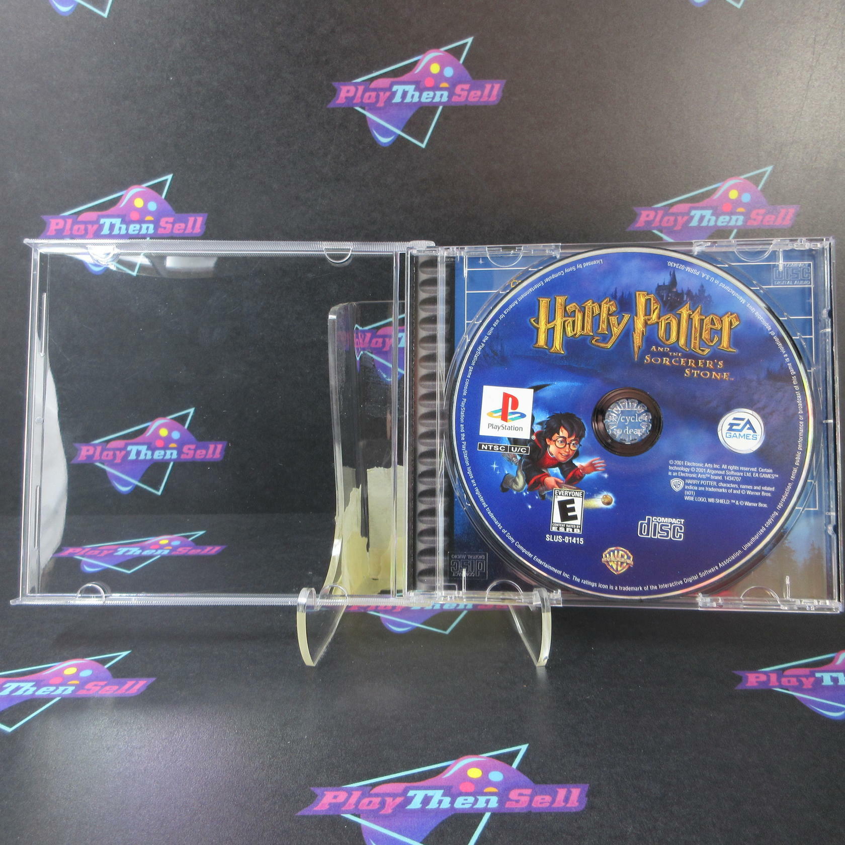 Harry Potter and the Sorcerer's Stone PS1 PlayStation 1 - Very Good