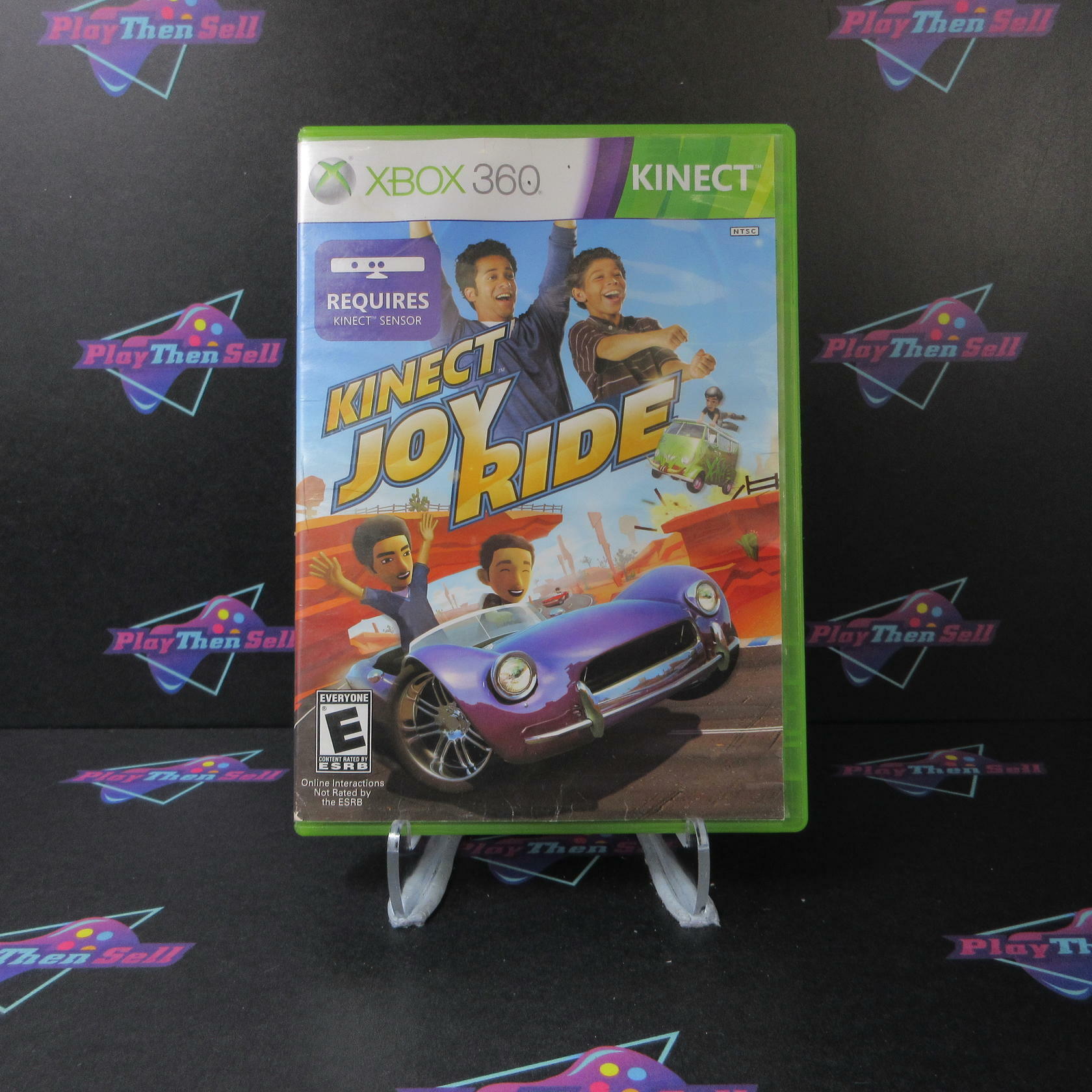 Kinect Joy Ride Xbox 360 AD/MD Complete CIB - Very Good