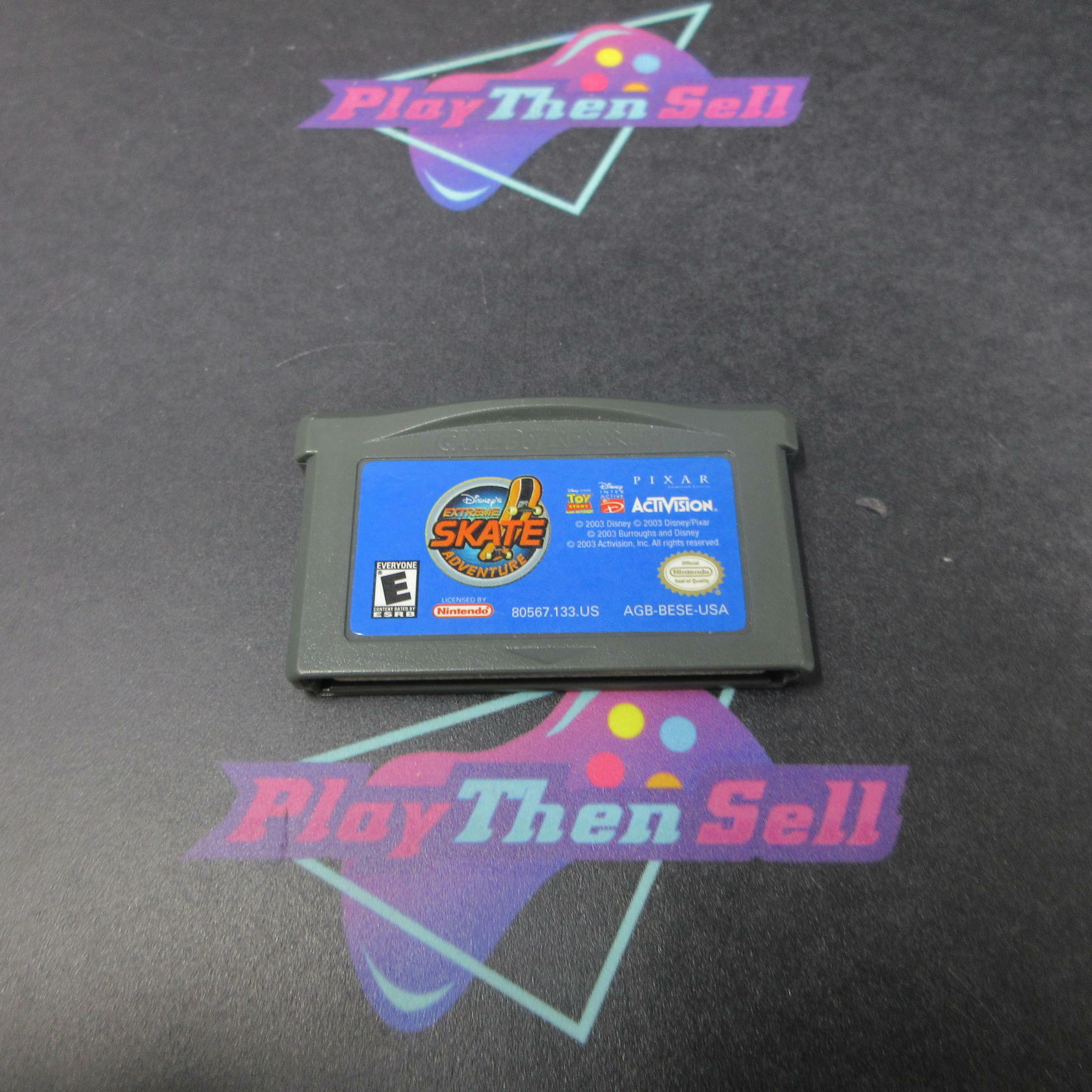 Disney's Extreme Skate Adventure Gameboy Advance Cartridge Only Tested - Very Good