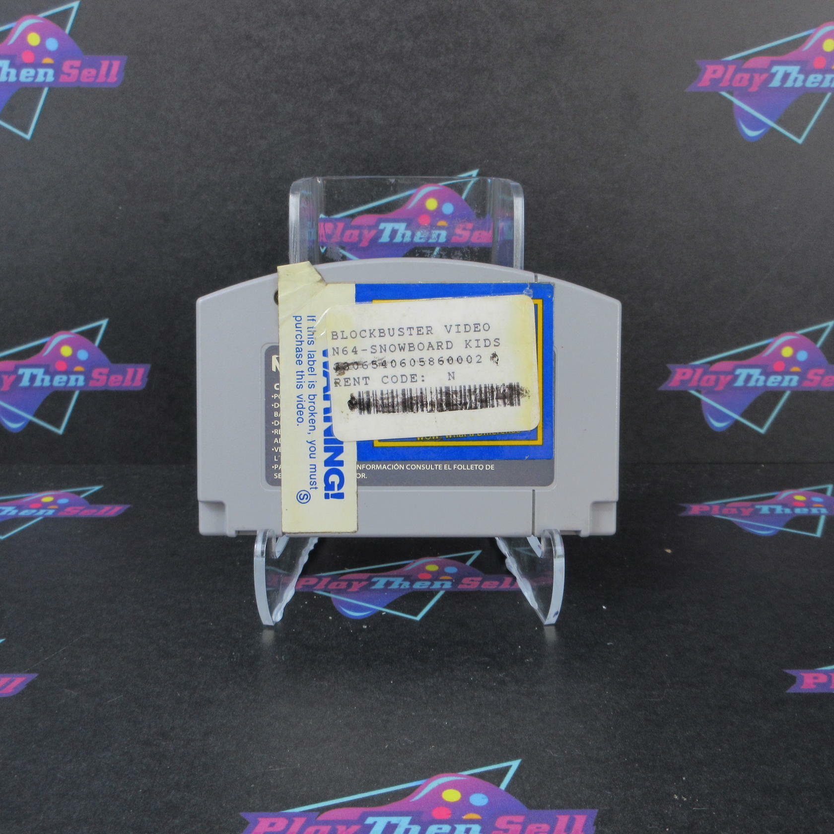 Snowboard Kids - Nintendo 64 AD Cart Only Authentic / Tested - Very Good