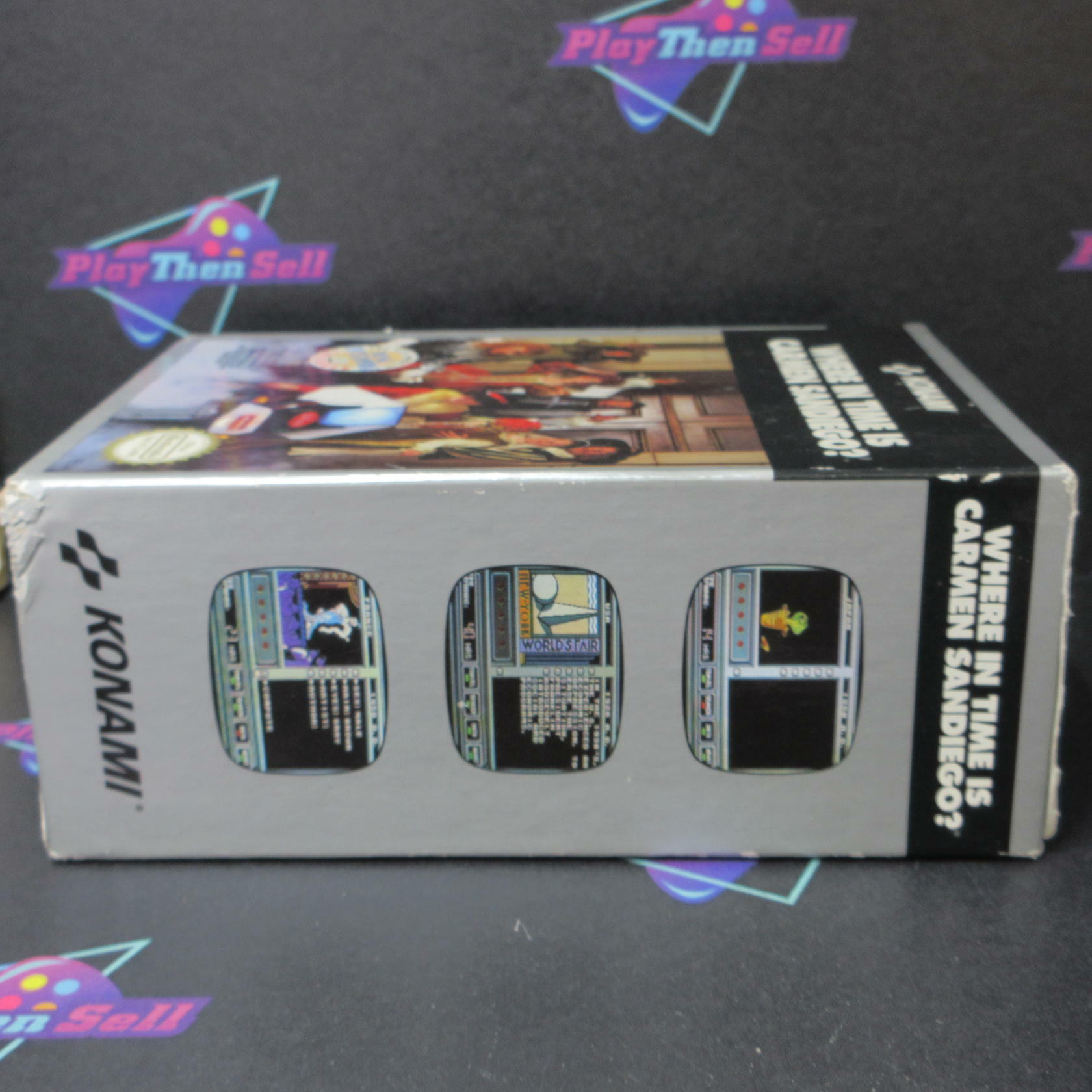 Where in Time Is Carmen Sandiego? Nintendo NES - Very Good