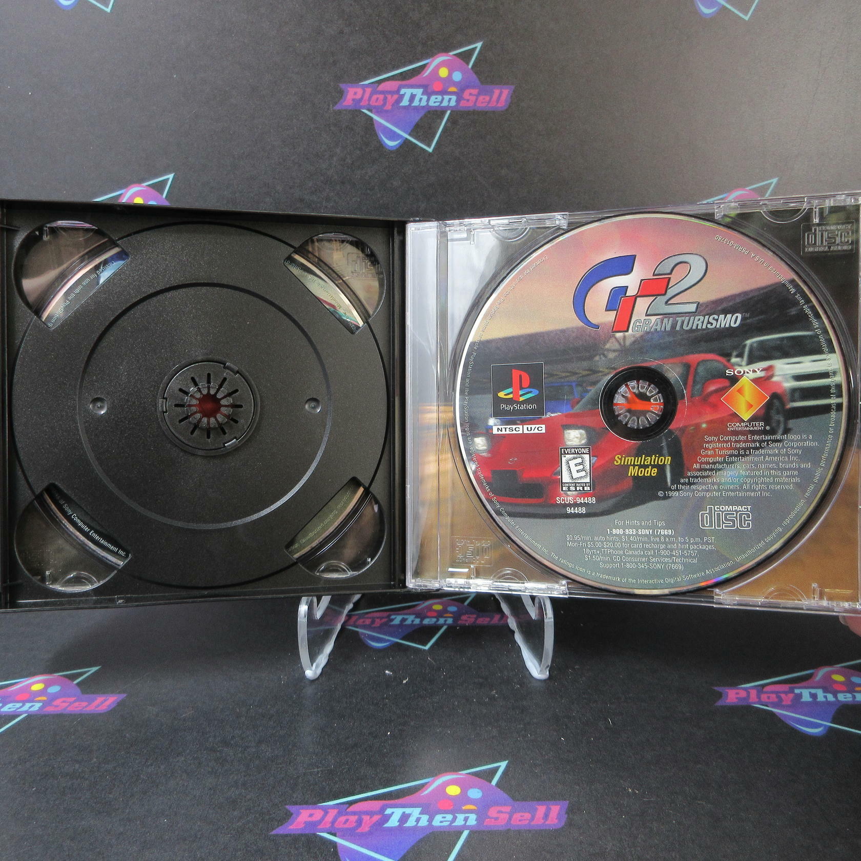 Gran Turismo 2 PS1 PlayStation 1 AD/NM - Very Good