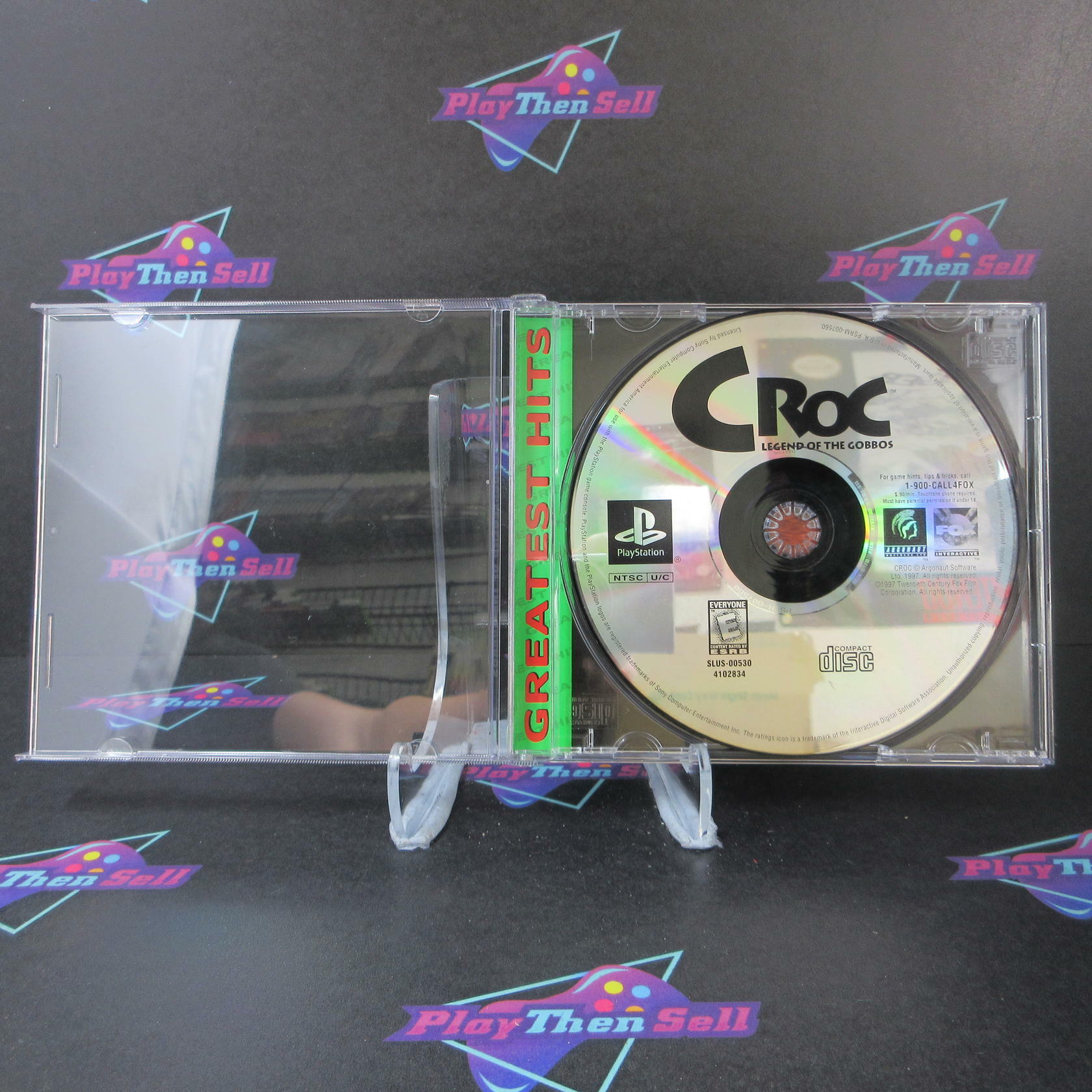 Croc Legend of the Gobbos GH PS1 PlayStation 1 - Very Good