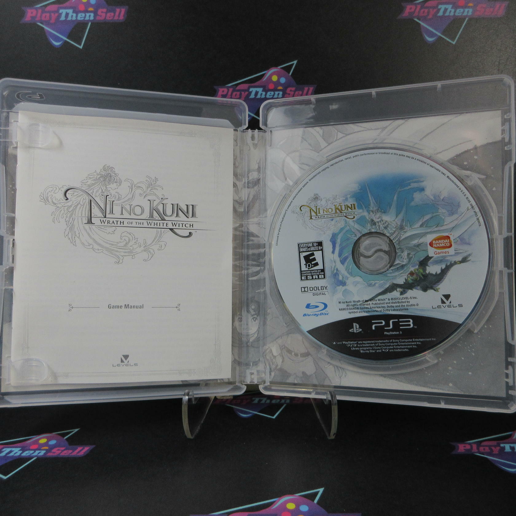 Ni No Kuni Wrath of the White Witch PS3 PlayStation 3 - Like New